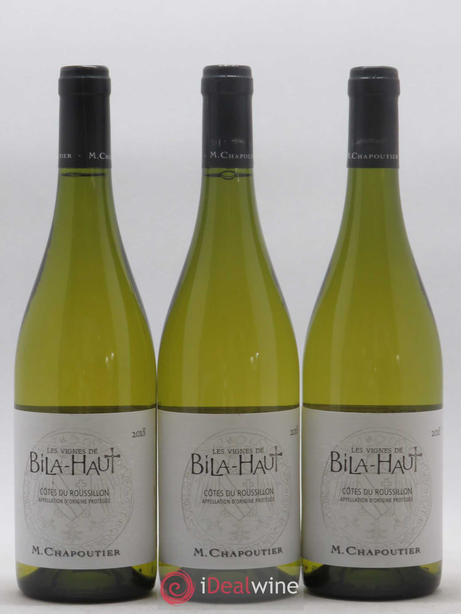 Côtes du Roussillon Bila Haut Chapoutier (sans prix de réserve) 2018 - Lotto di 3 bottiglie - 0