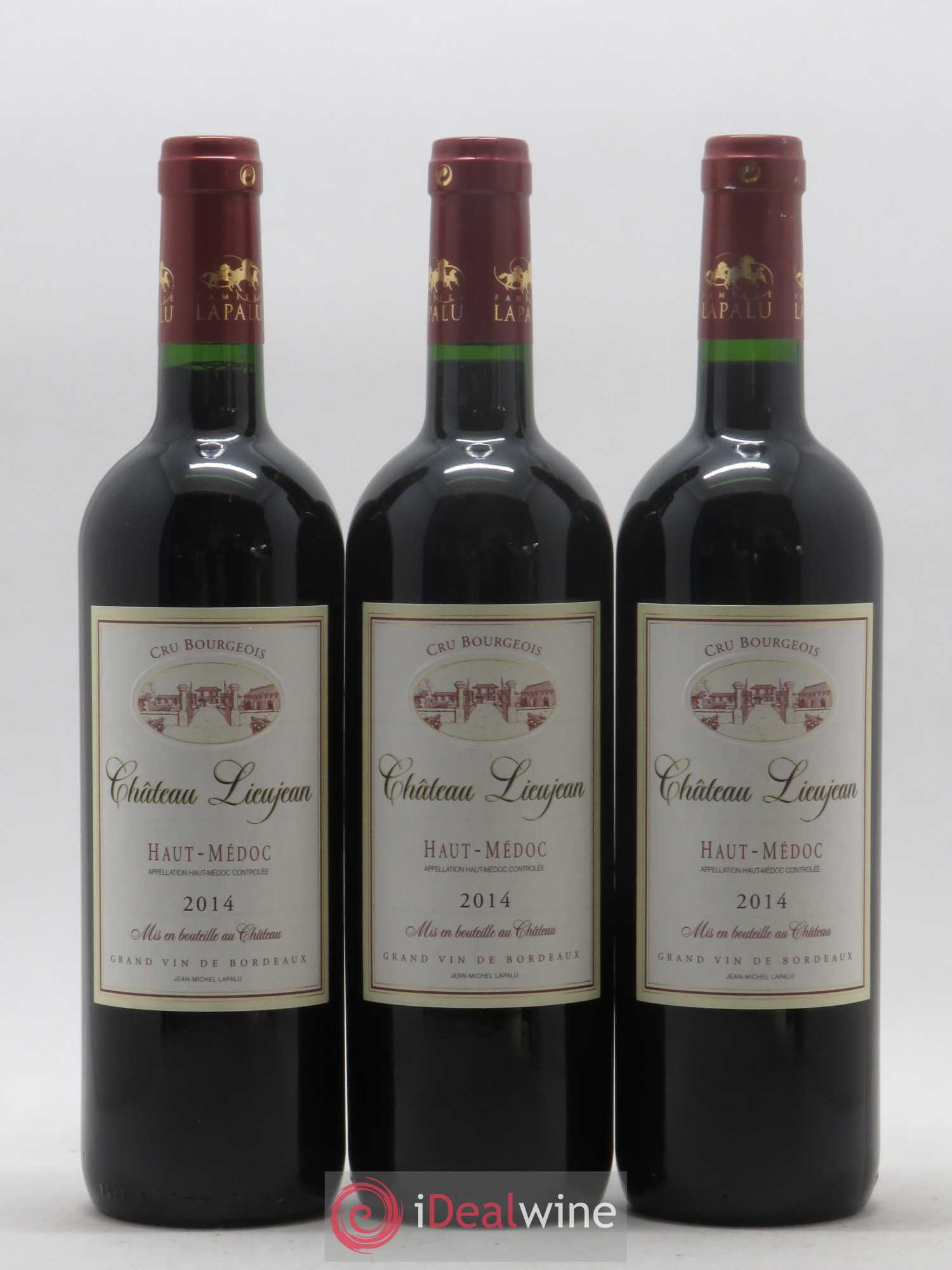Haut Médoc Chateau Lieujan (sans prix de réserve) 2014 - Posten von 6 Flaschen - 1