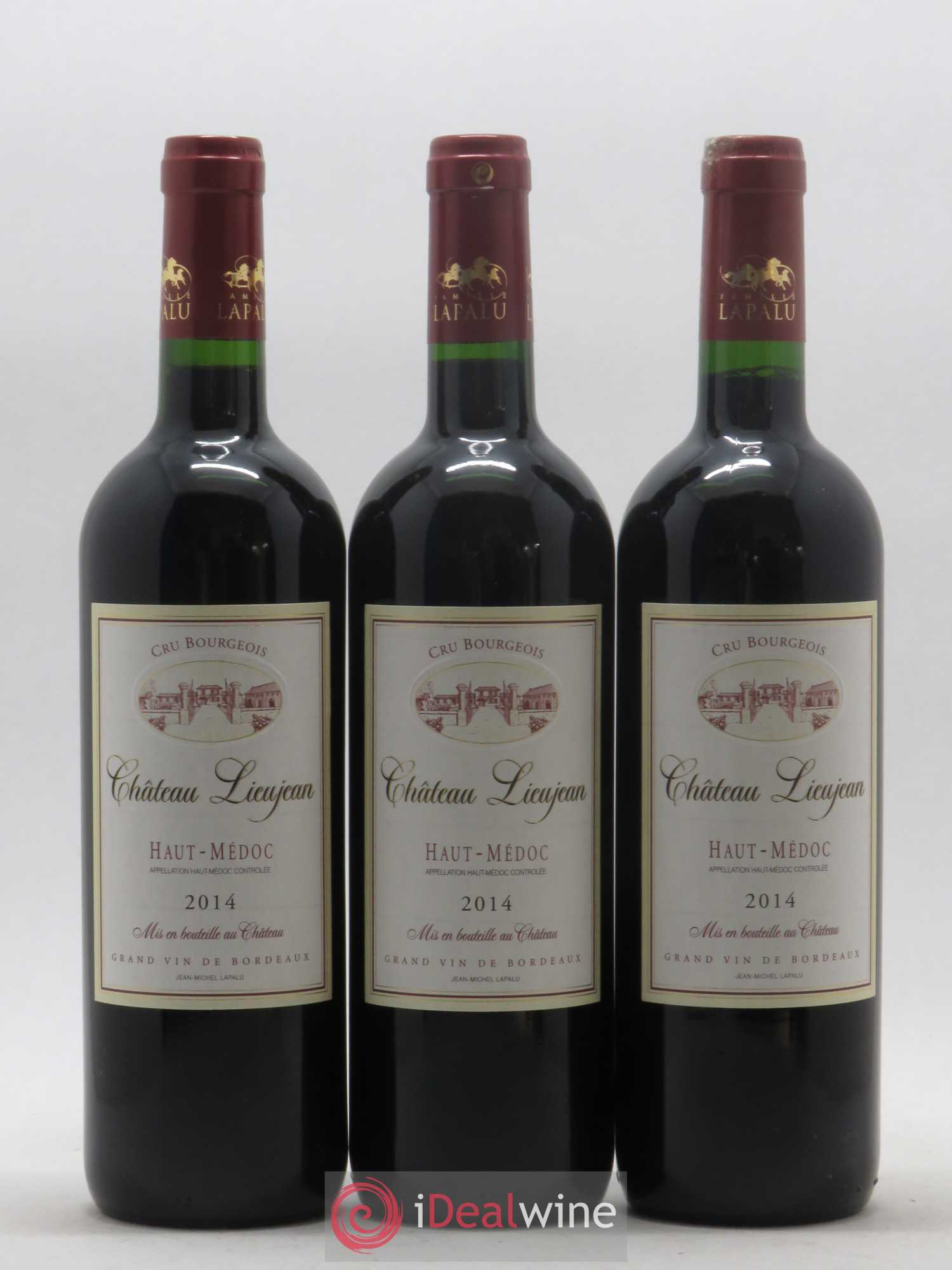 Haut Médoc Chateau Lieujan (sans prix de réserve) 2014 - Posten von 6 Flaschen - 2