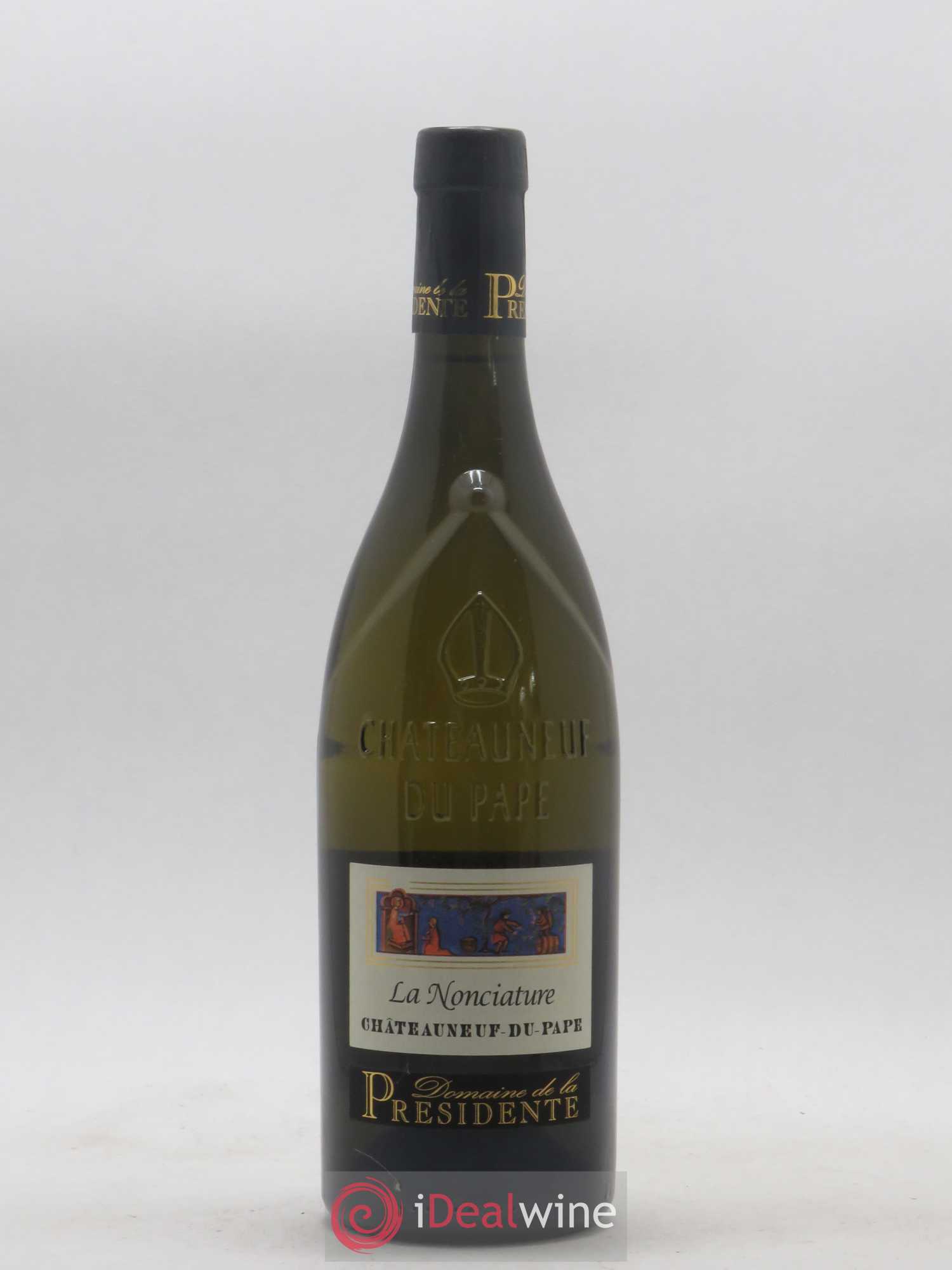 Châteauneuf-du-Pape La Nonciature Domaine de La Présidente 2011 - Posten von 1 Flasche - 0