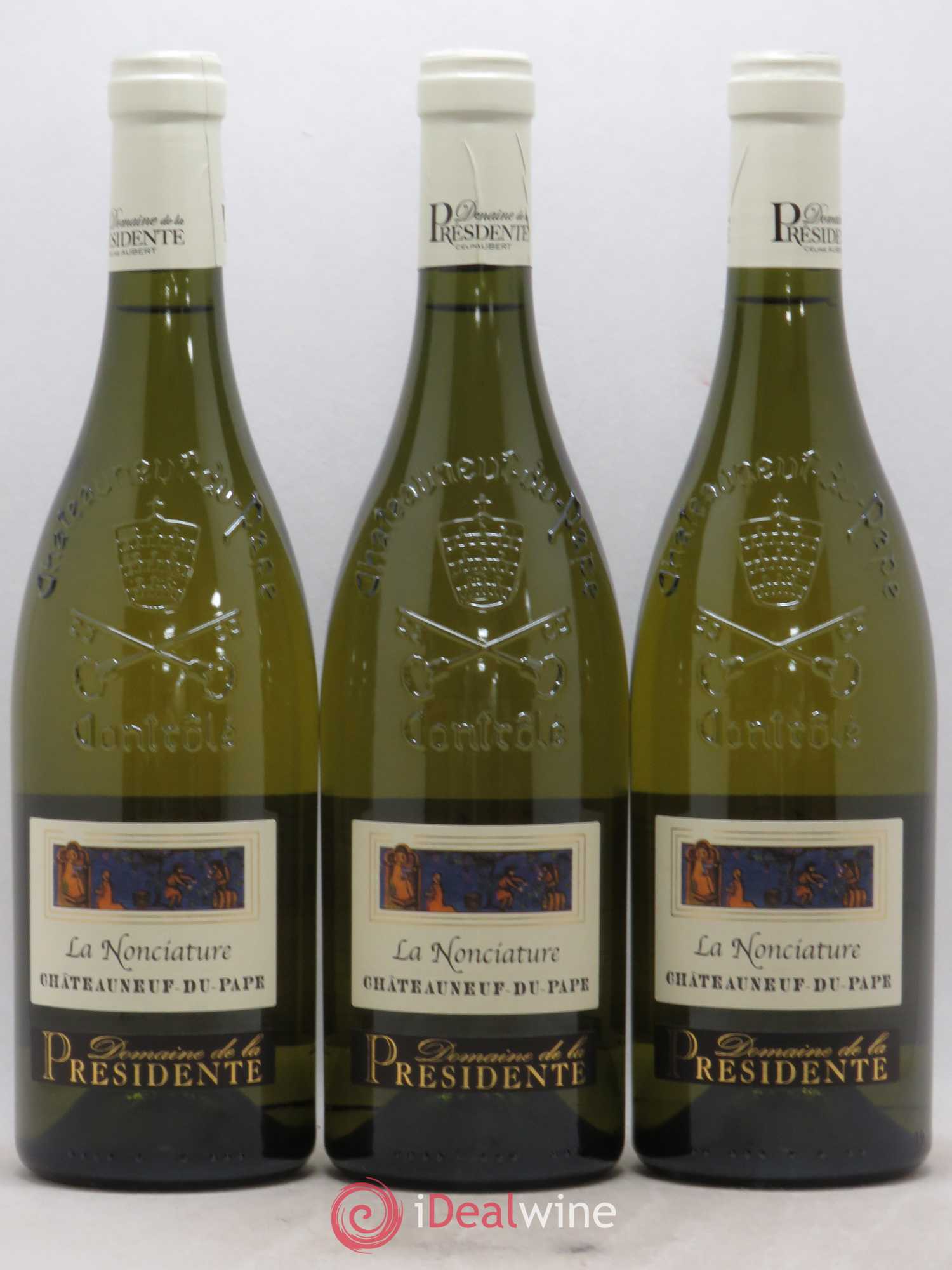 Châteauneuf-du-Pape La Nonciature Domaine de La Presidence 2017 - Lot de 6 bouteilles - 3