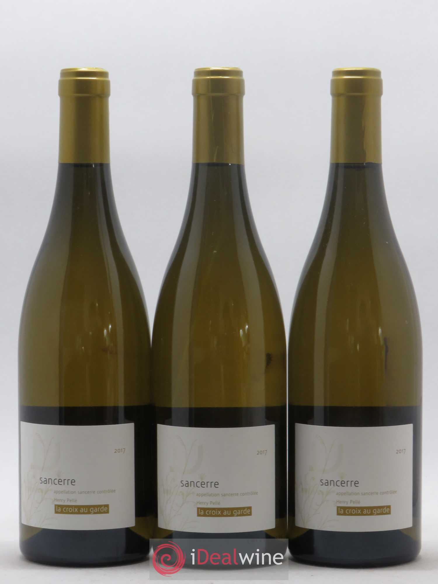 Sancerre La Croix au Garde Henry Pelle 2017 - Posten von 3 Flaschen - 0