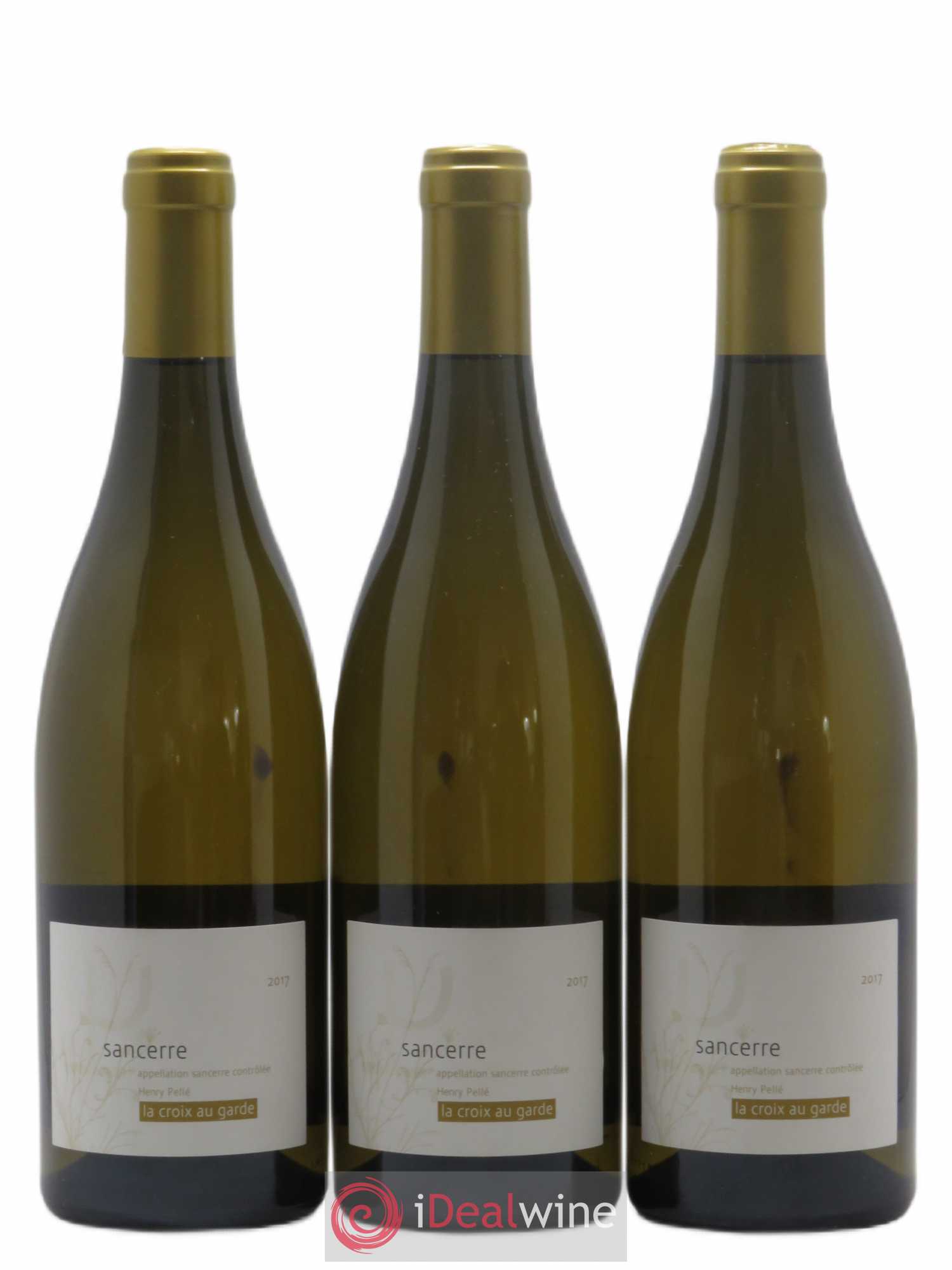 Sancerre La Croix au Garde Henry Pelle 2017 - Posten von 3 Flaschen - 0