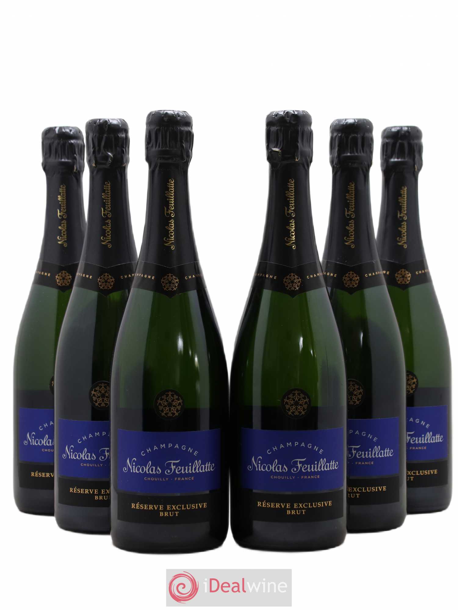 Champagne Reserve exclusive Nicolas Feuillatte - Posten von 6 Flaschen - 0