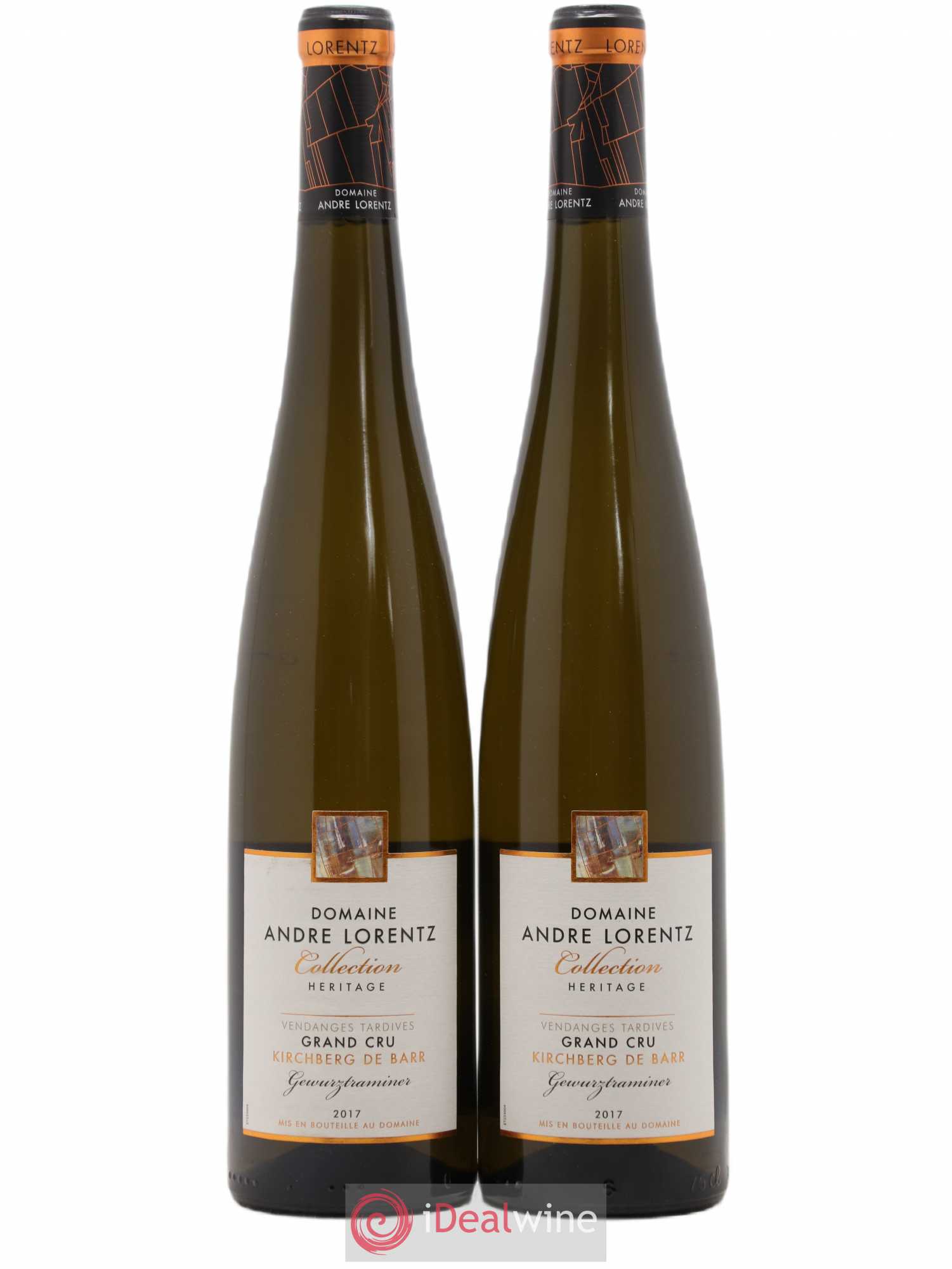 Gewurztraminer André Lorentz Vendanges tardives Kirchberg de Barr 2017 - Posten von 2 Flaschen - 0