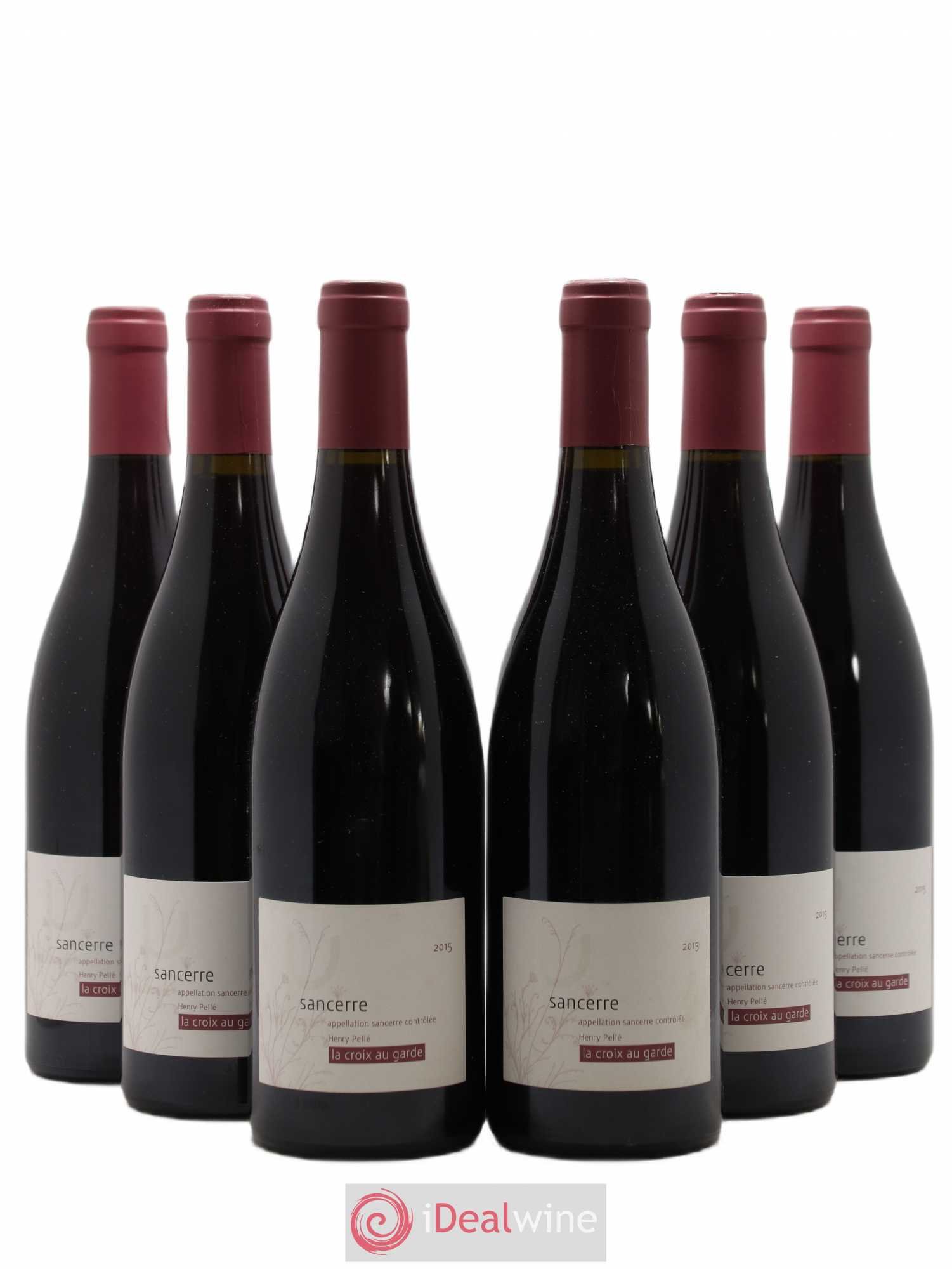 Sancerre La Croix au Garde Domaine Pelle 2015 - Posten von 6 Flaschen - 0
