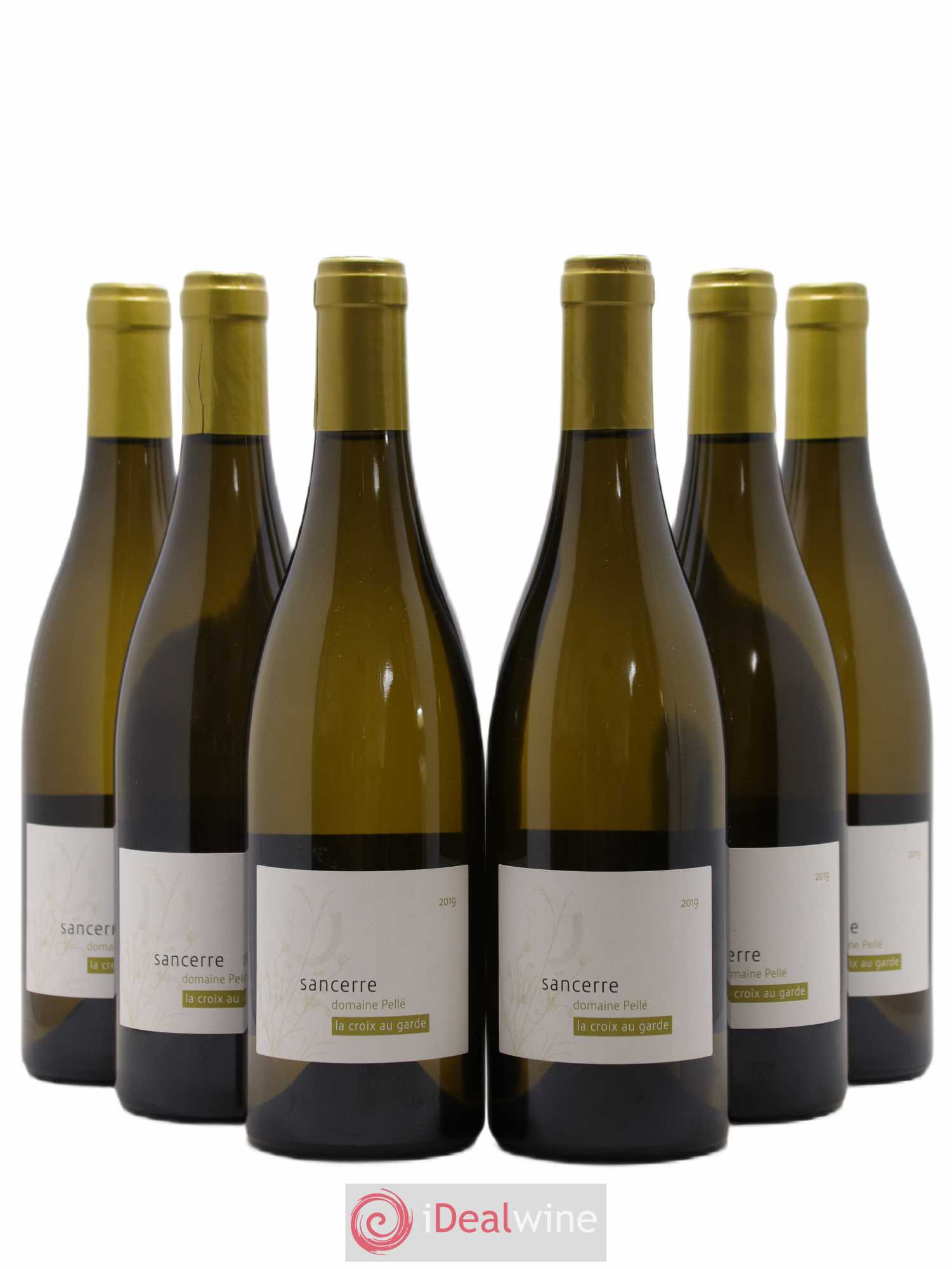 Sancerre La Croix au Garde Domaine Pelle 2019 - Posten von 6 Flaschen - 0