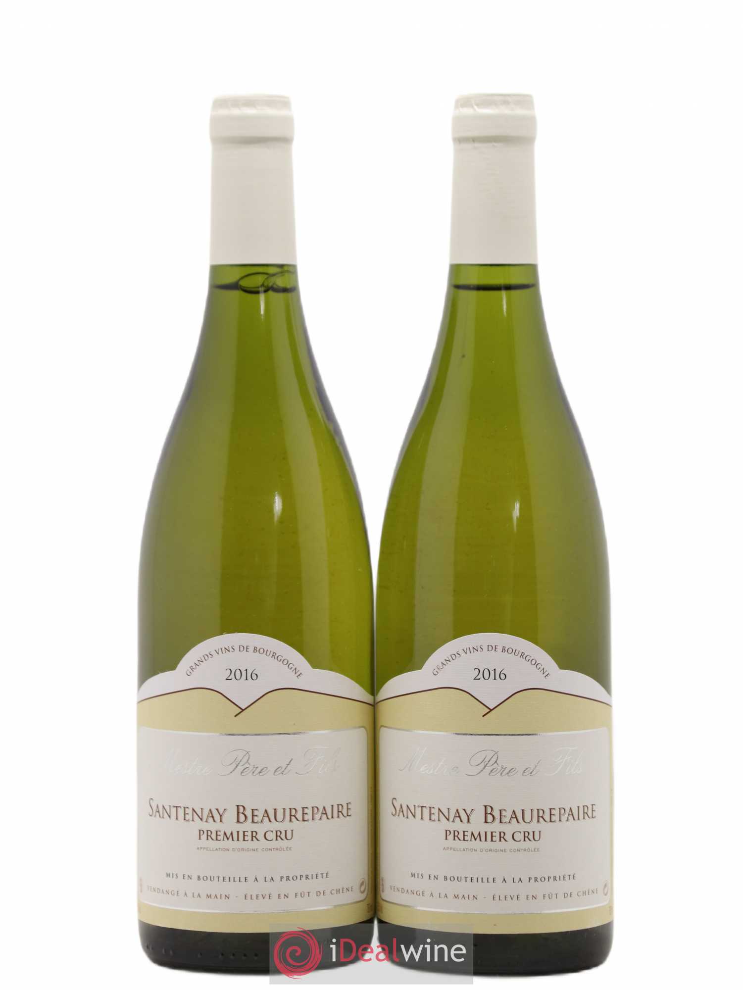 Santenay 1er Cru Beaurepaire Mestre 2016 - Posten von 2 Flaschen - 0