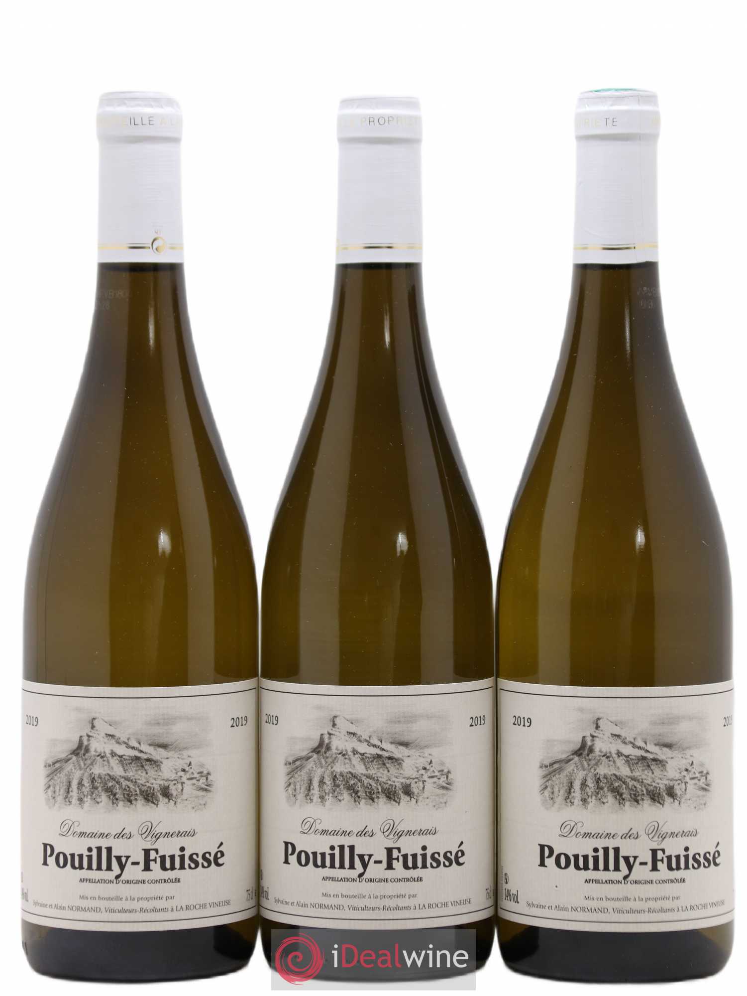 Pouilly-Fuissé Domaine des Vignerais 2019 - Lotto di 6 bottiglie - 1