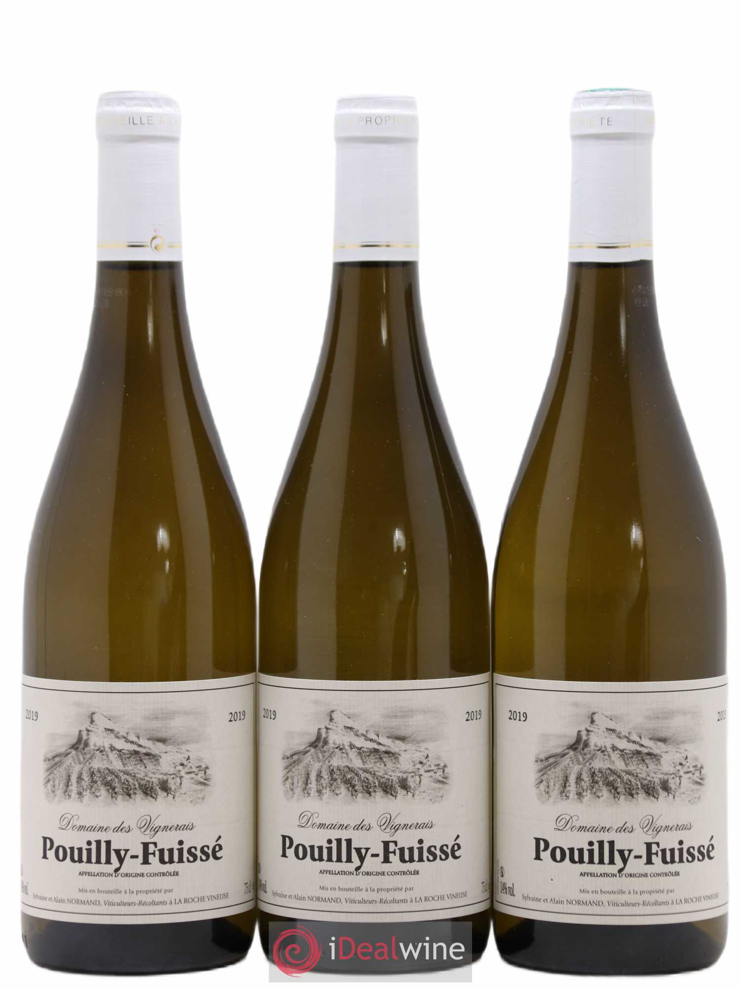 Pouilly-Fuissé Domaine des Vignerais 2019 - Lot de 3 bouteilles - 0