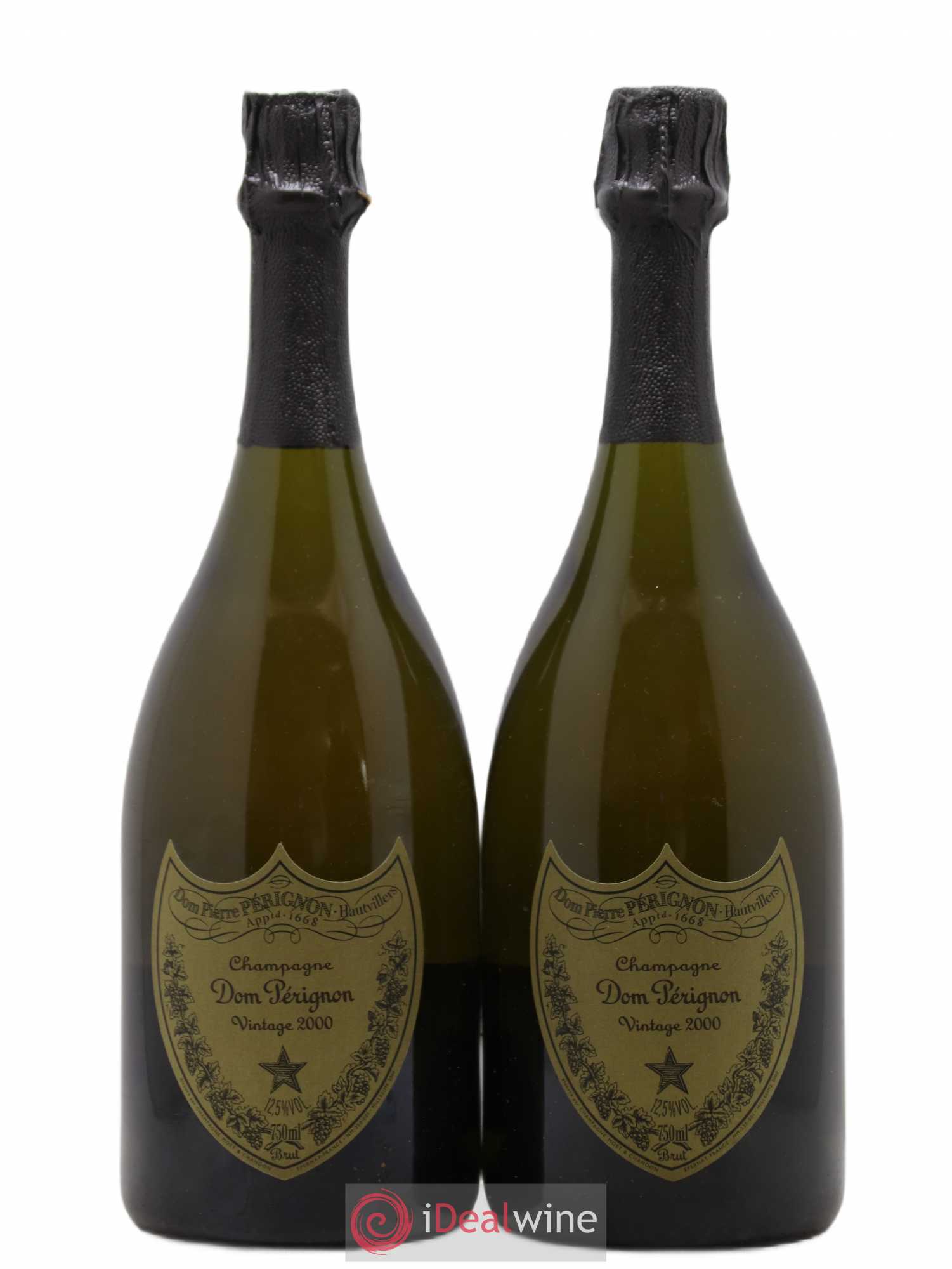 Brut Dom Pérignon 2000 - Lot de 2 bouteilles - 0
