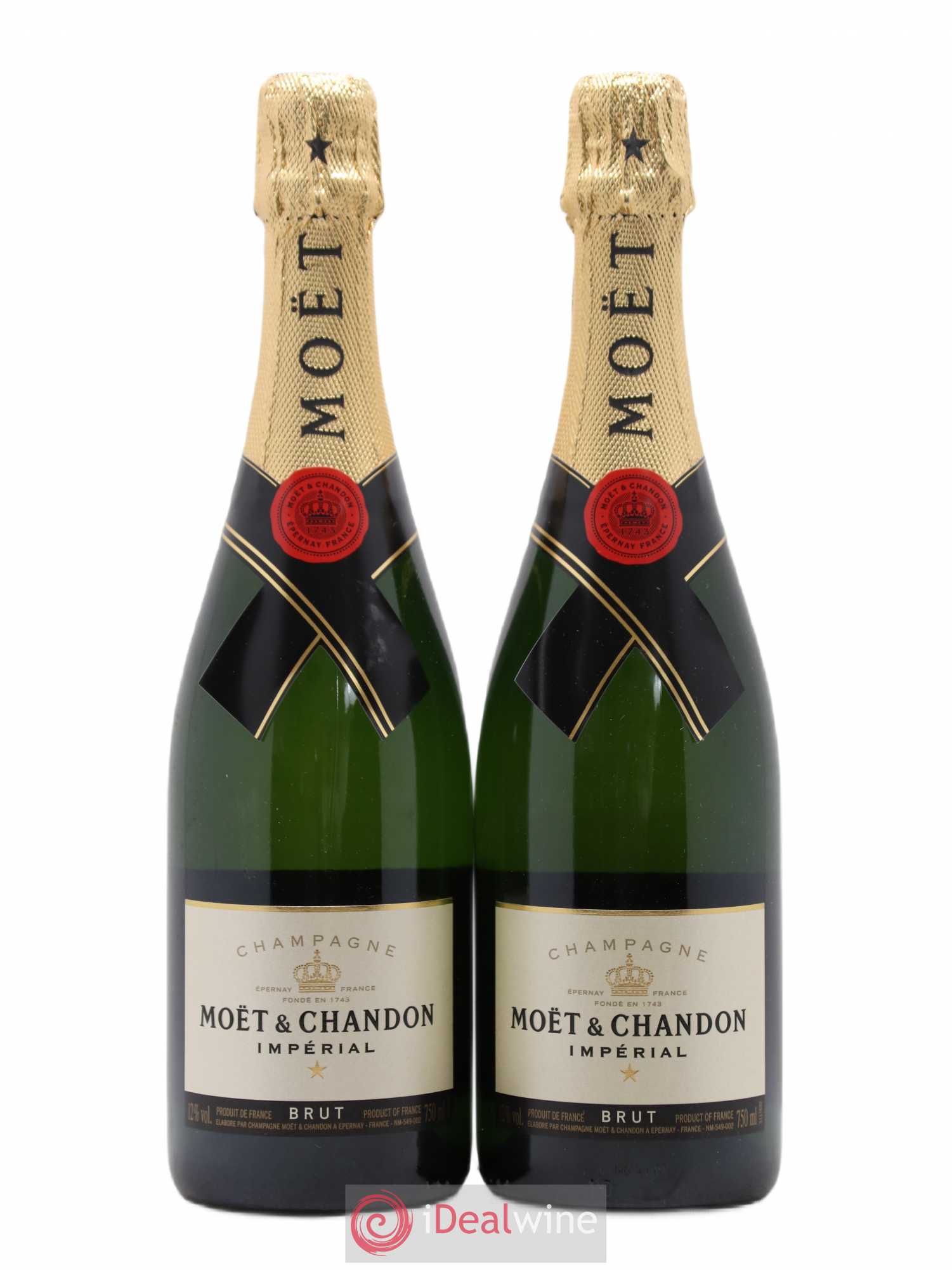 Impérial Brut Moët et Chandon - Lot de 2 bouteilles - 0