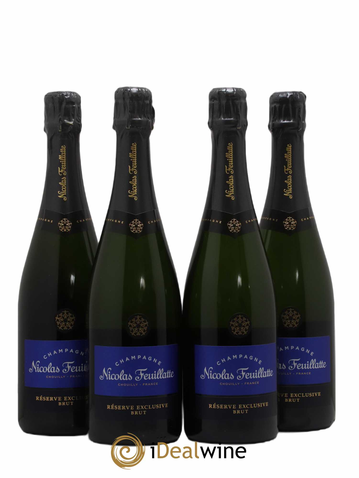 Champagne - Posten von 4 Flaschen - 0
