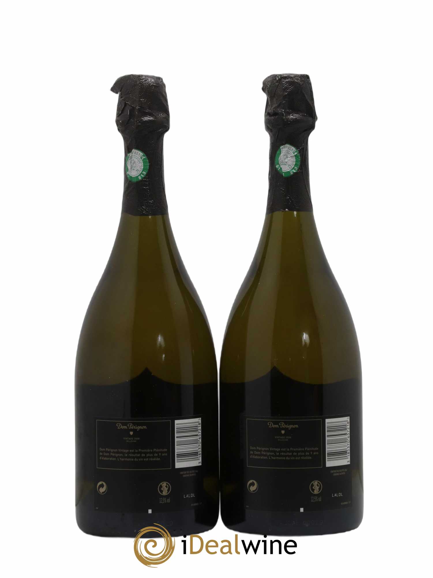 Brut Dom Pérignon 2008 - Lot de 2 bouteilles - 1