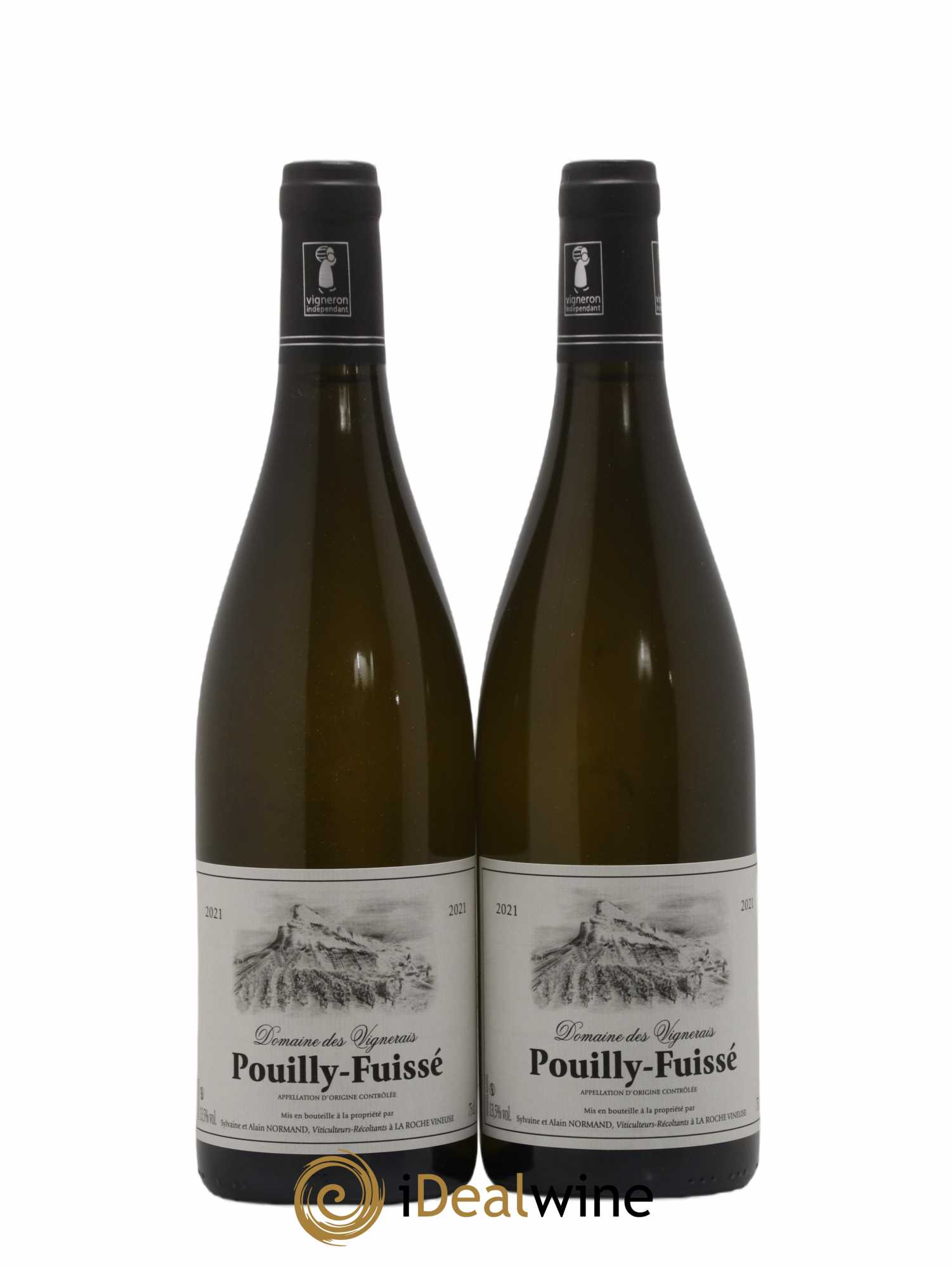 Pouilly-Fuissé Domaine Des Vignerais 2021 - Lot de 2 bouteilles - 0