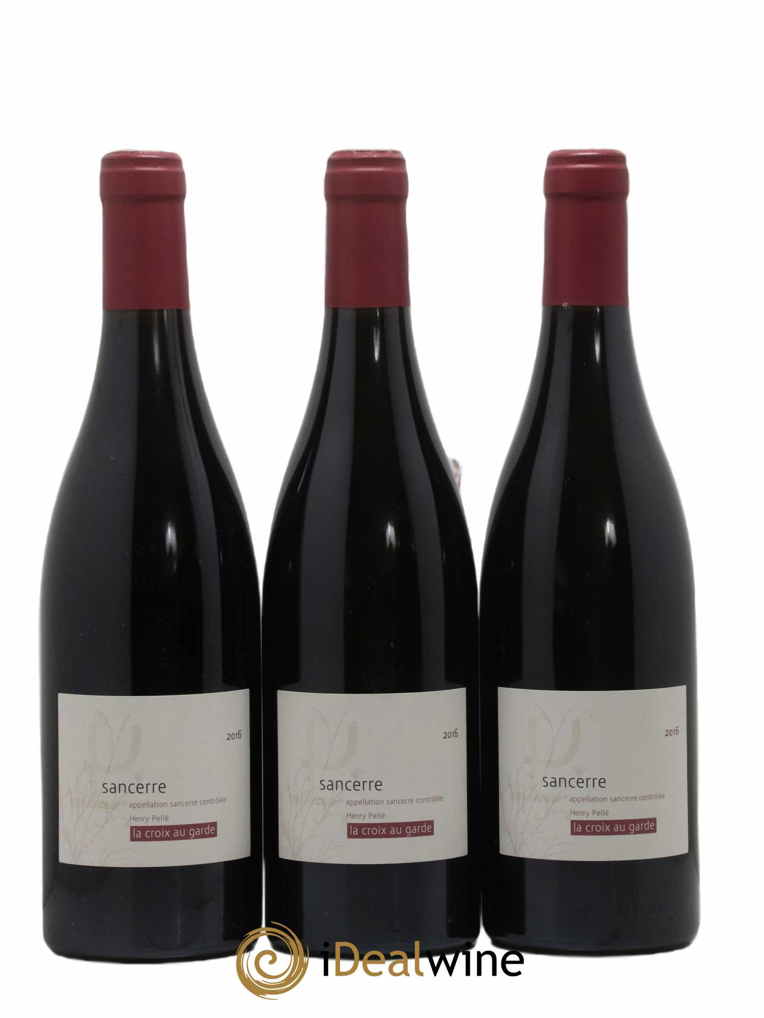Sancerre La Croix Au Garde Domaine Pellé 2016 - Lot of 3 bottles - 0