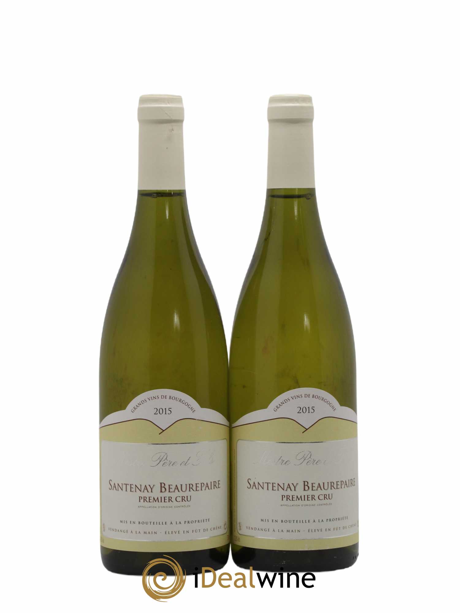 Santenay 1er Cru Beaurepaire Mestre 2015 - Posten von 2 Flaschen - 0
