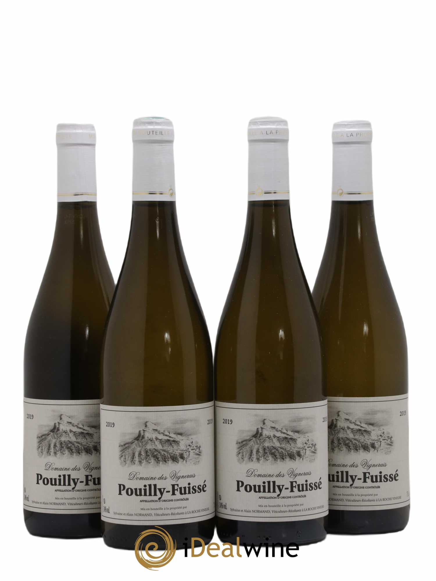 Pouilly-Fuissé Domaine Des Vignerais 2019 - Lot de 4 bouteilles - 0