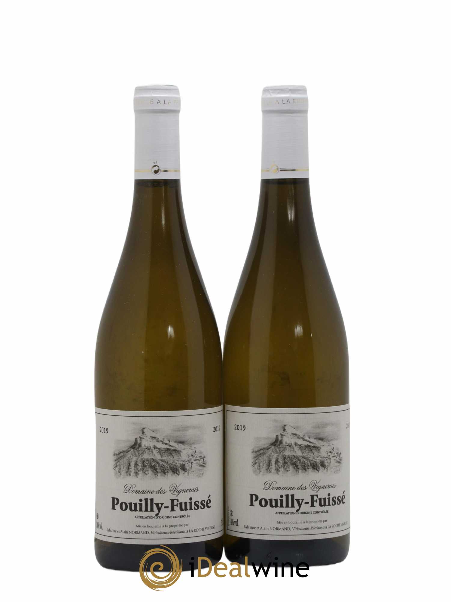 Pouilly-Fuissé Domaine Des Vignerais 2019 - Lot de 2 bouteilles - 0