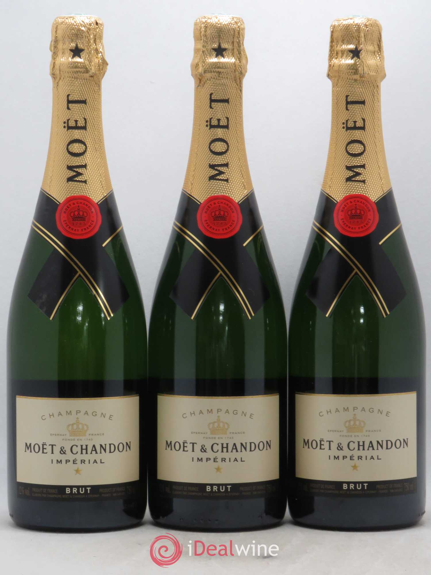 Impérial Brut Moët et Chandon - Lot de 3 bouteilles - 0