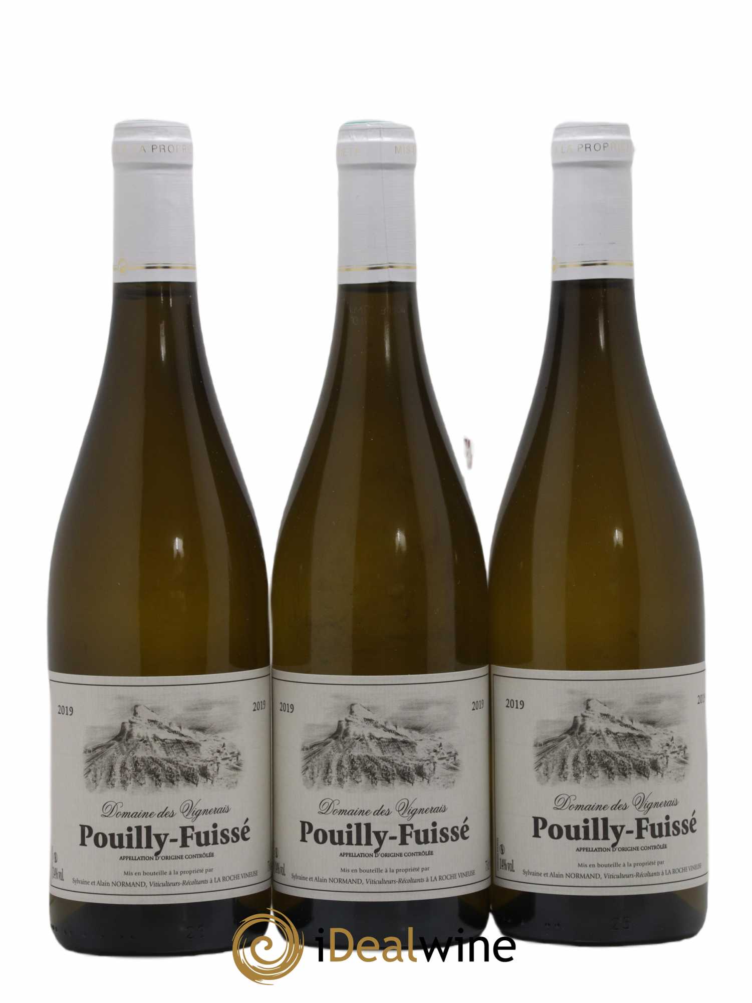 Pouilly-Fuissé Domaine Des Vignerais 2019 - Lot de 3 bouteilles - 0