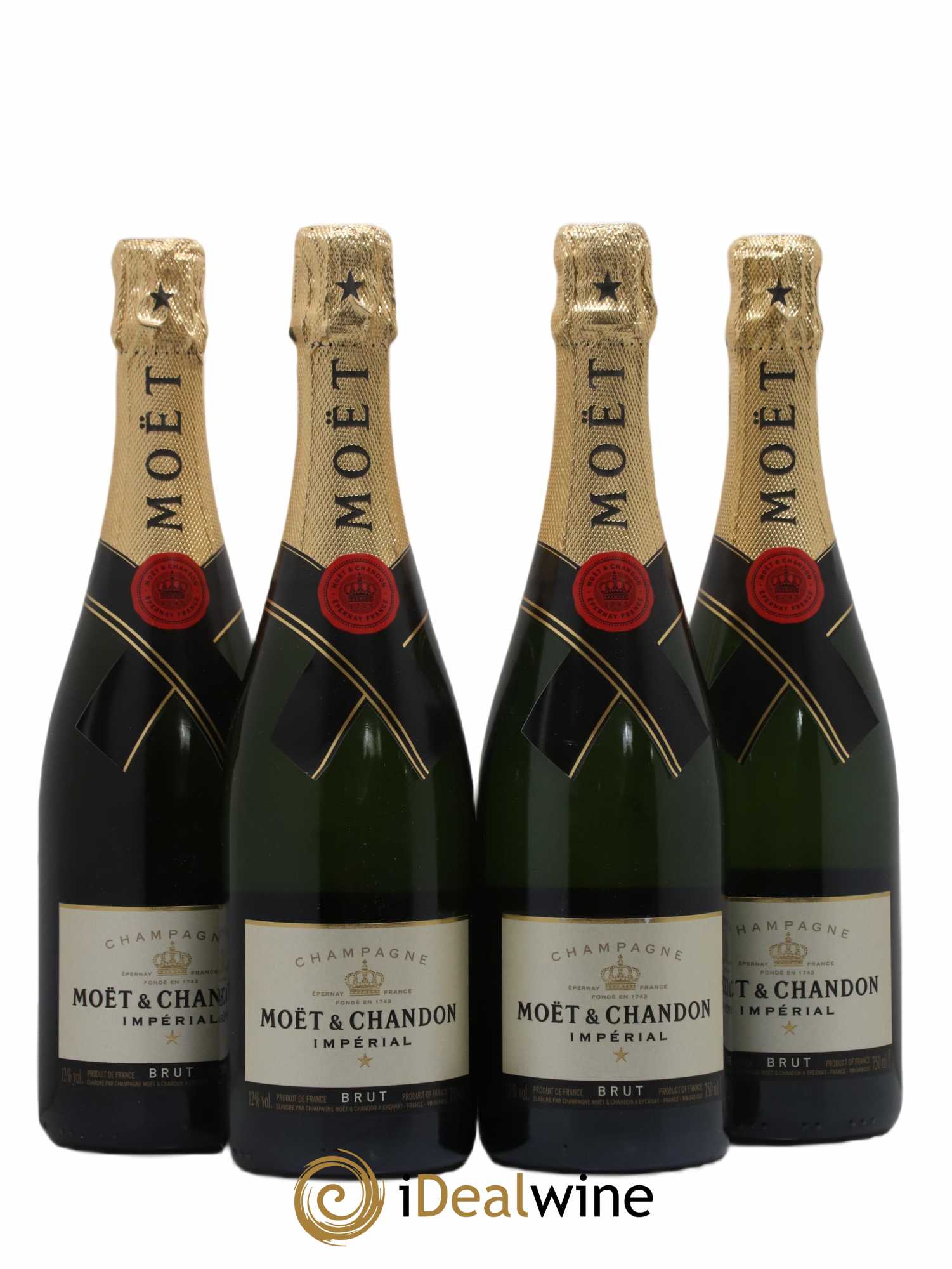 Impérial Brut Moët et Chandon - Lot de 4 bouteilles - 0