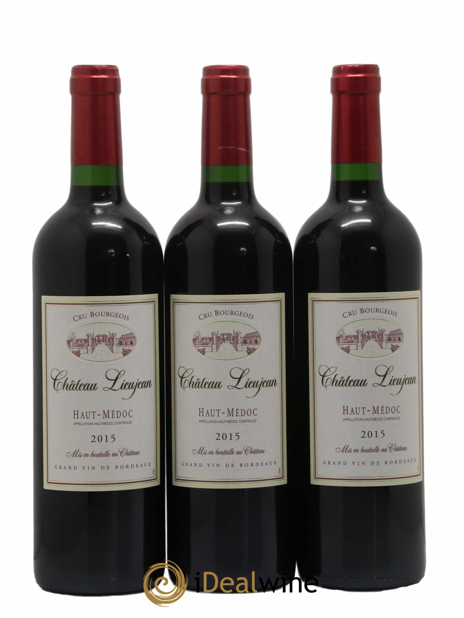 Château Lieujean 2015 - Lot de 3 bouteilles - 0