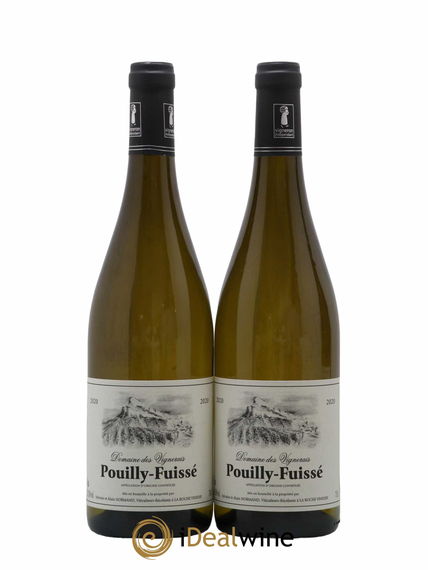 Pouilly-Fuissé Domaine des Vignerais 2020 - Lot de 2 bouteilles - 0