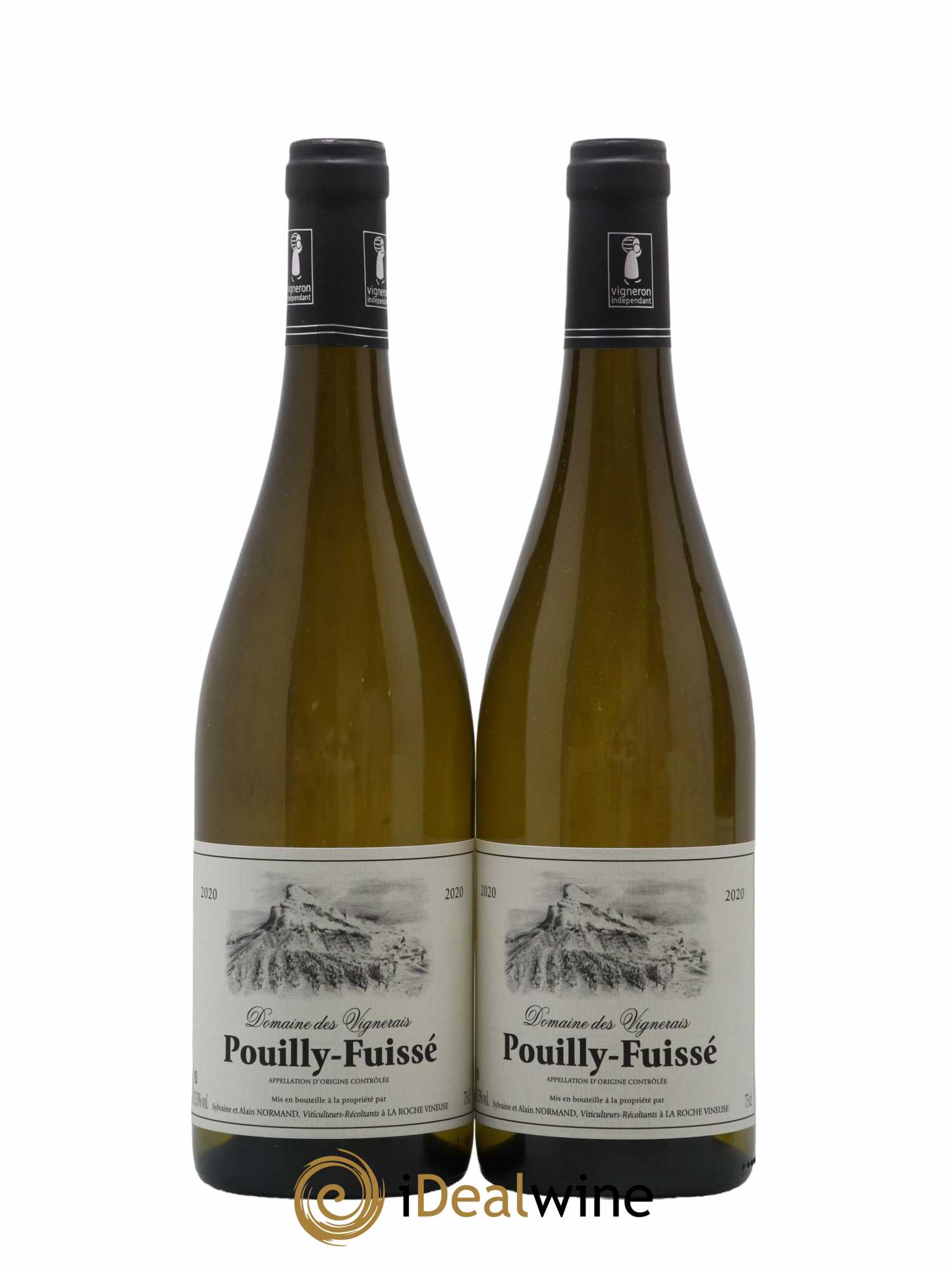 Pouilly-Fuissé Domaine des Vignerais 2020 - Lot de 2 bouteilles - 0