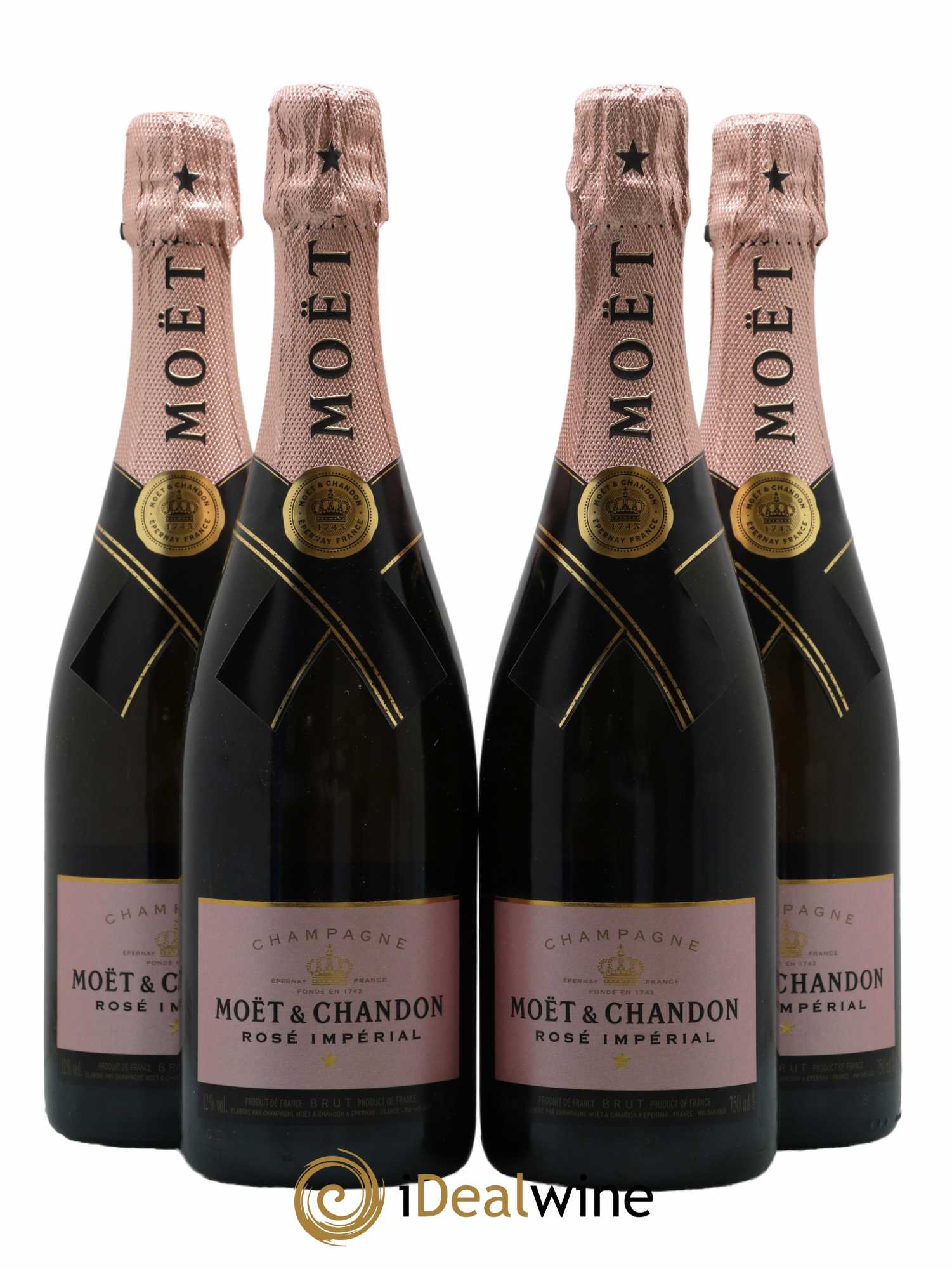 Impérial Brut Moët et Chandon - Lot de 4 bouteilles - 0