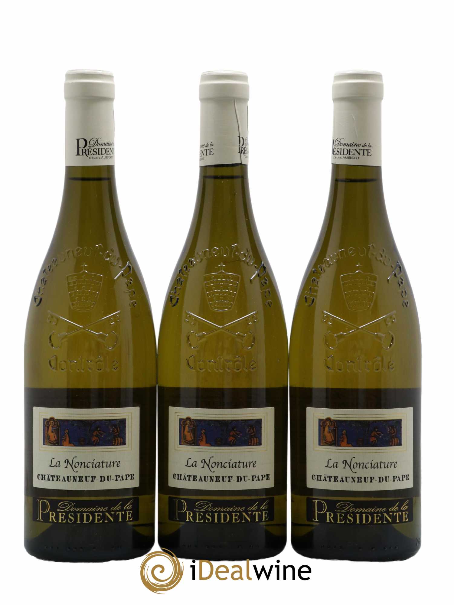 Châteauneuf-du-Pape La Nonciature 2016 - Lot de 3 bouteilles - 0