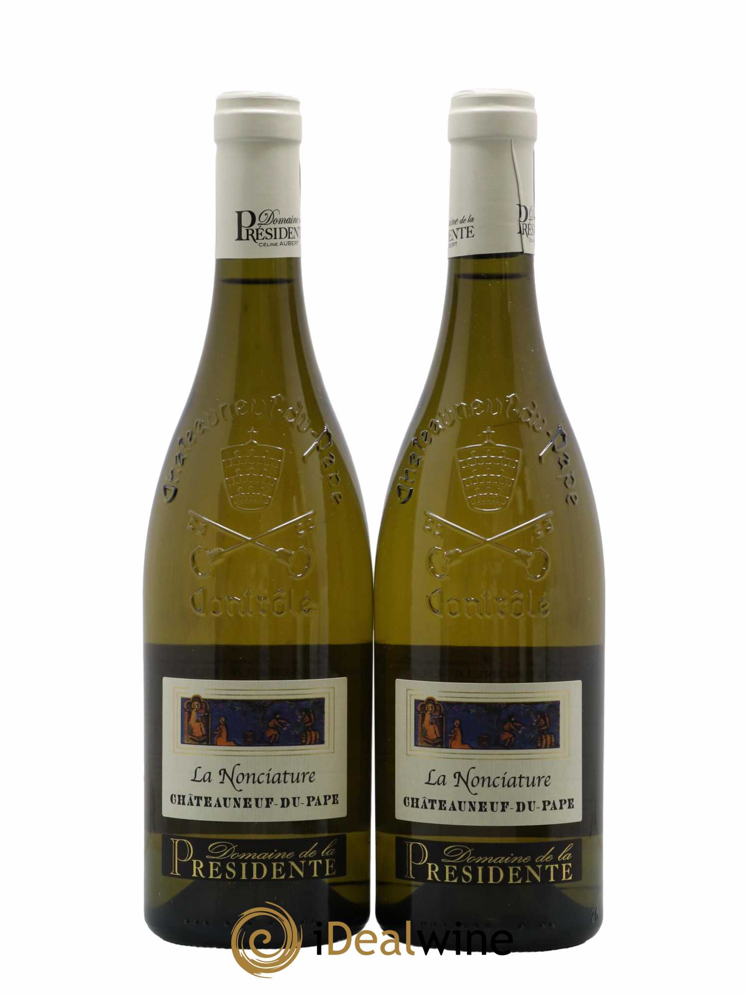 Châteauneuf-du-Pape La Nonciature 2016 - Lot de 2 bouteilles - 0