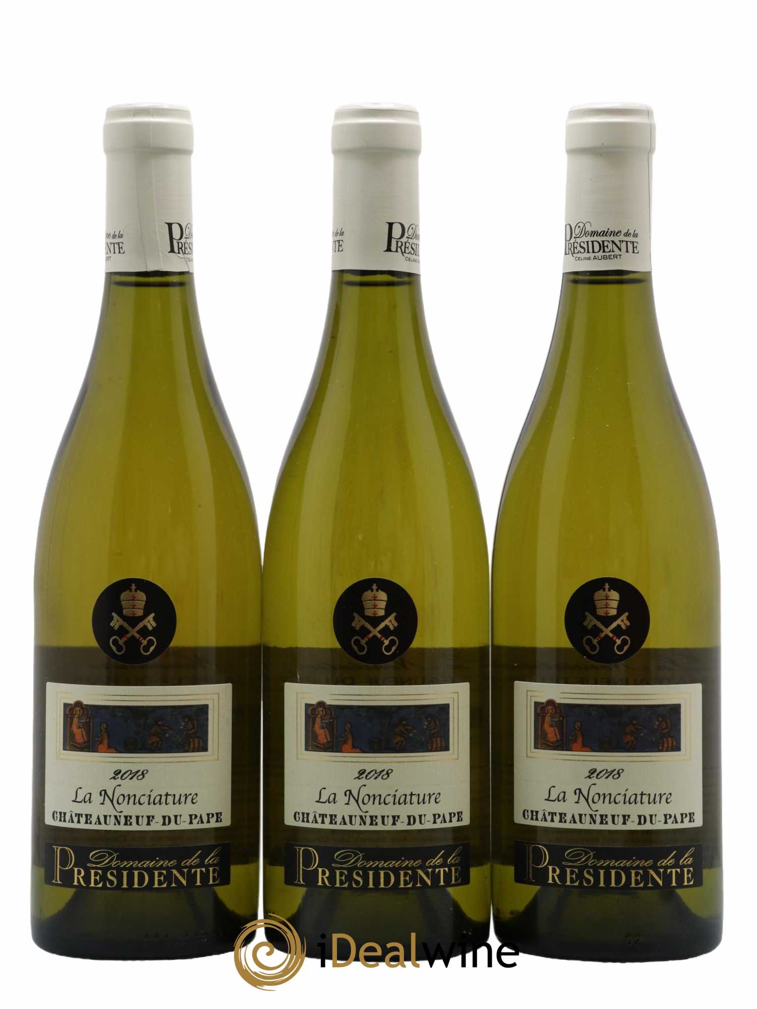 Châteauneuf-du-Pape La Nonciature 2018 - Lot de 3 bouteilles - 0
