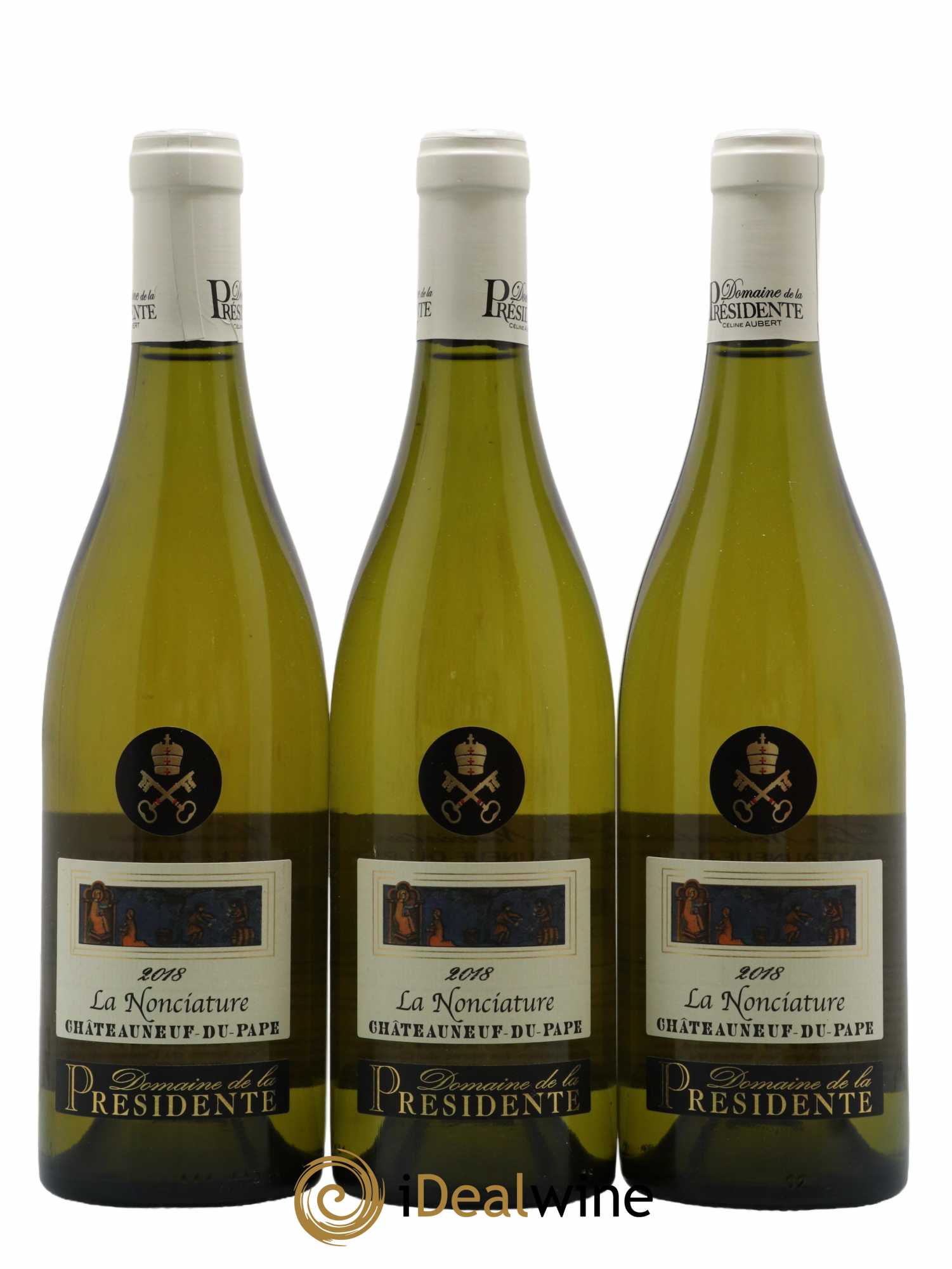 Châteauneuf-du-Pape La Nonciature 2018 - Lot de 3 bouteilles - 0