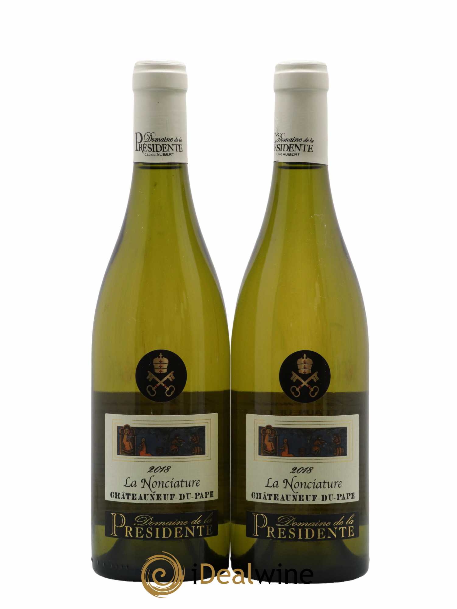 Châteauneuf-du-Pape La Nonciature 2018 - Lot de 2 bouteilles - 0