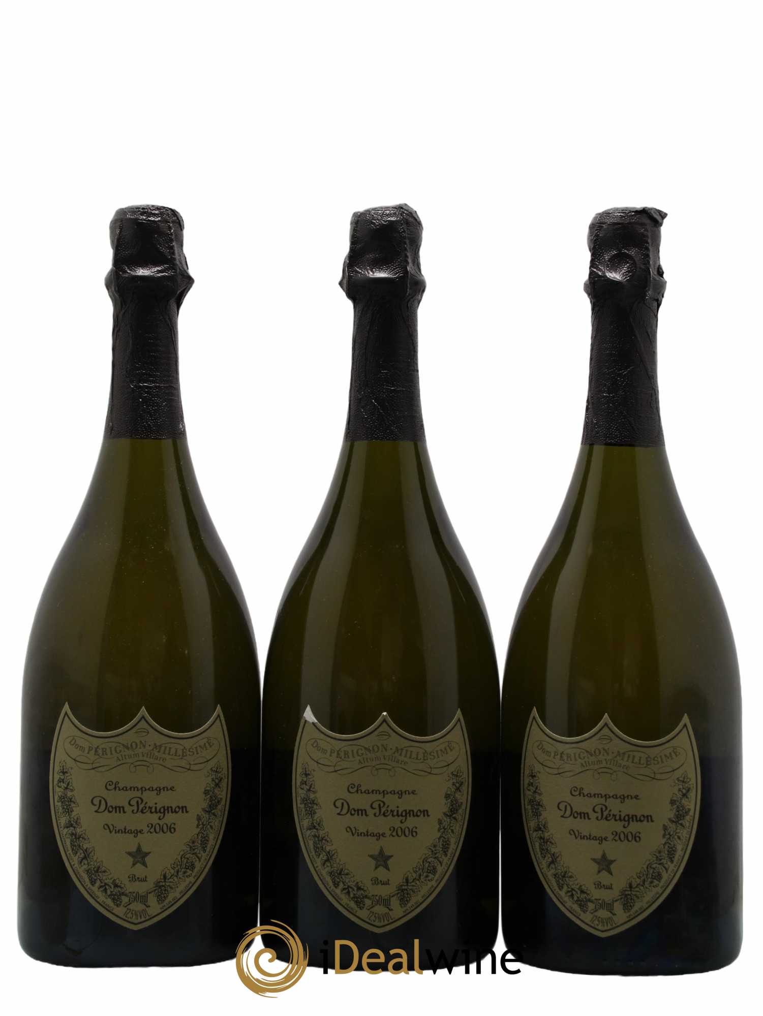 Brut Dom Pérignon 2006 - Lot de 3 bouteilles - 0