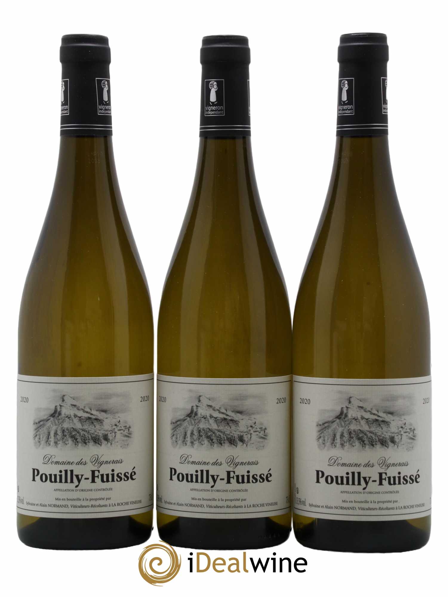 Pouilly-Fuissé Domaine Des Vignerais 2020 - Lot de 3 bouteilles - 0
