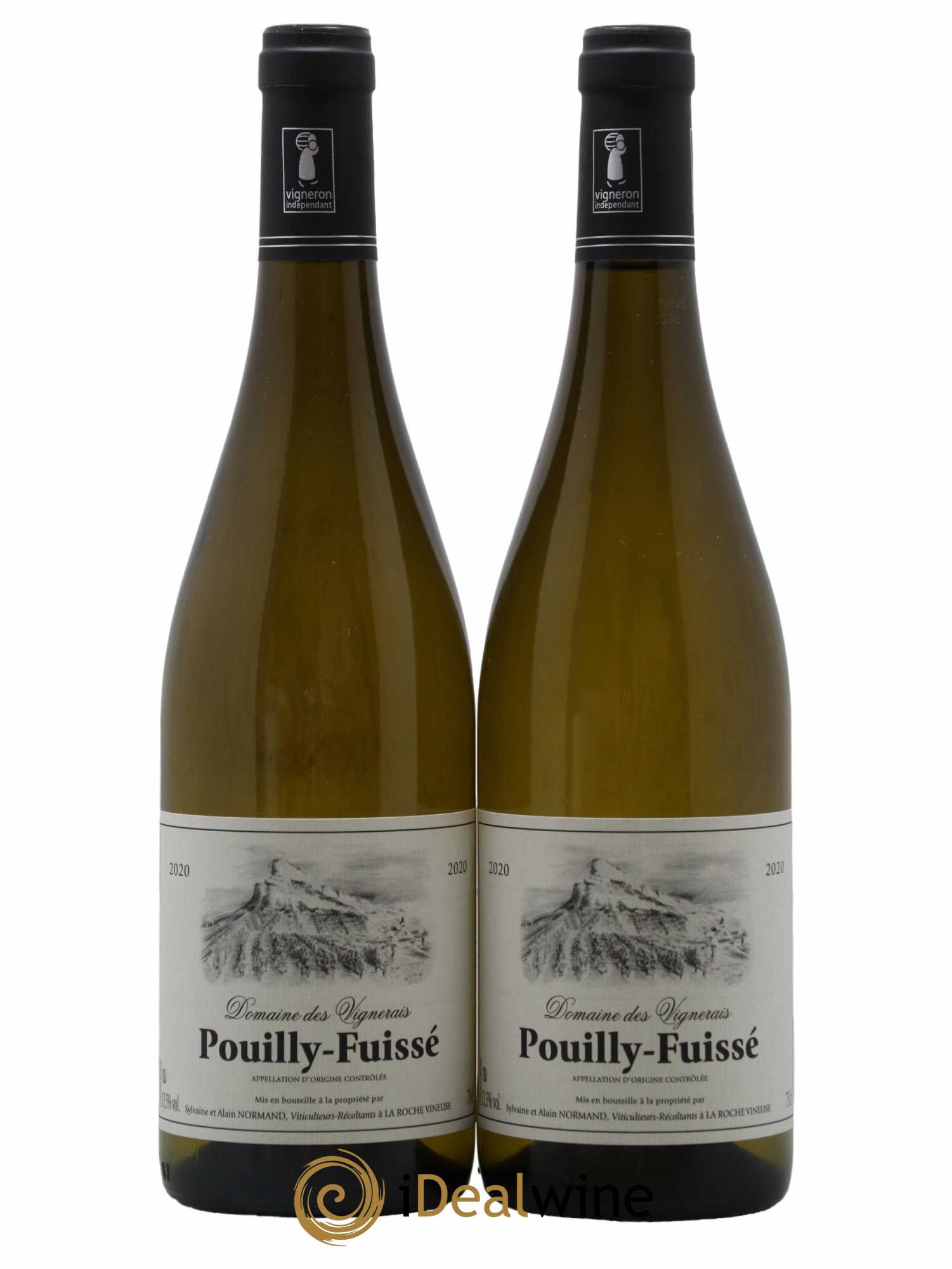 Pouilly-Fuissé Domaine Des Vignerais 2020 - Lot de 2 bouteilles - 0