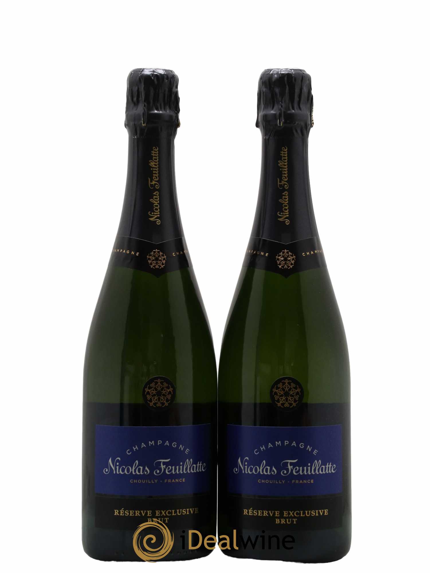 Champagne Réserve Exclusive Nicolas Feuillatte - Lot de 2 bouteilles - 0