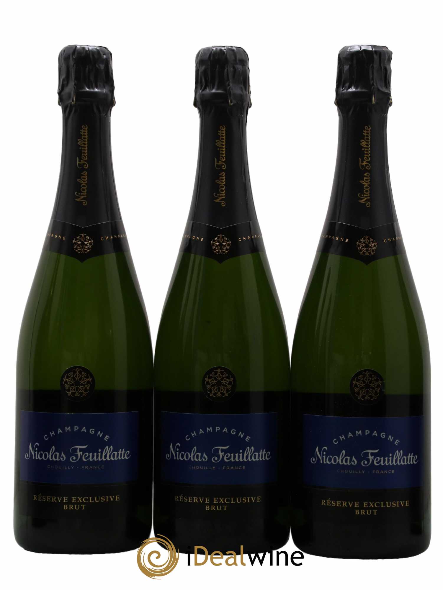 Champagne Réserve Exclusive Nicolas Feuillatte - Lot de 6 bouteilles - 2