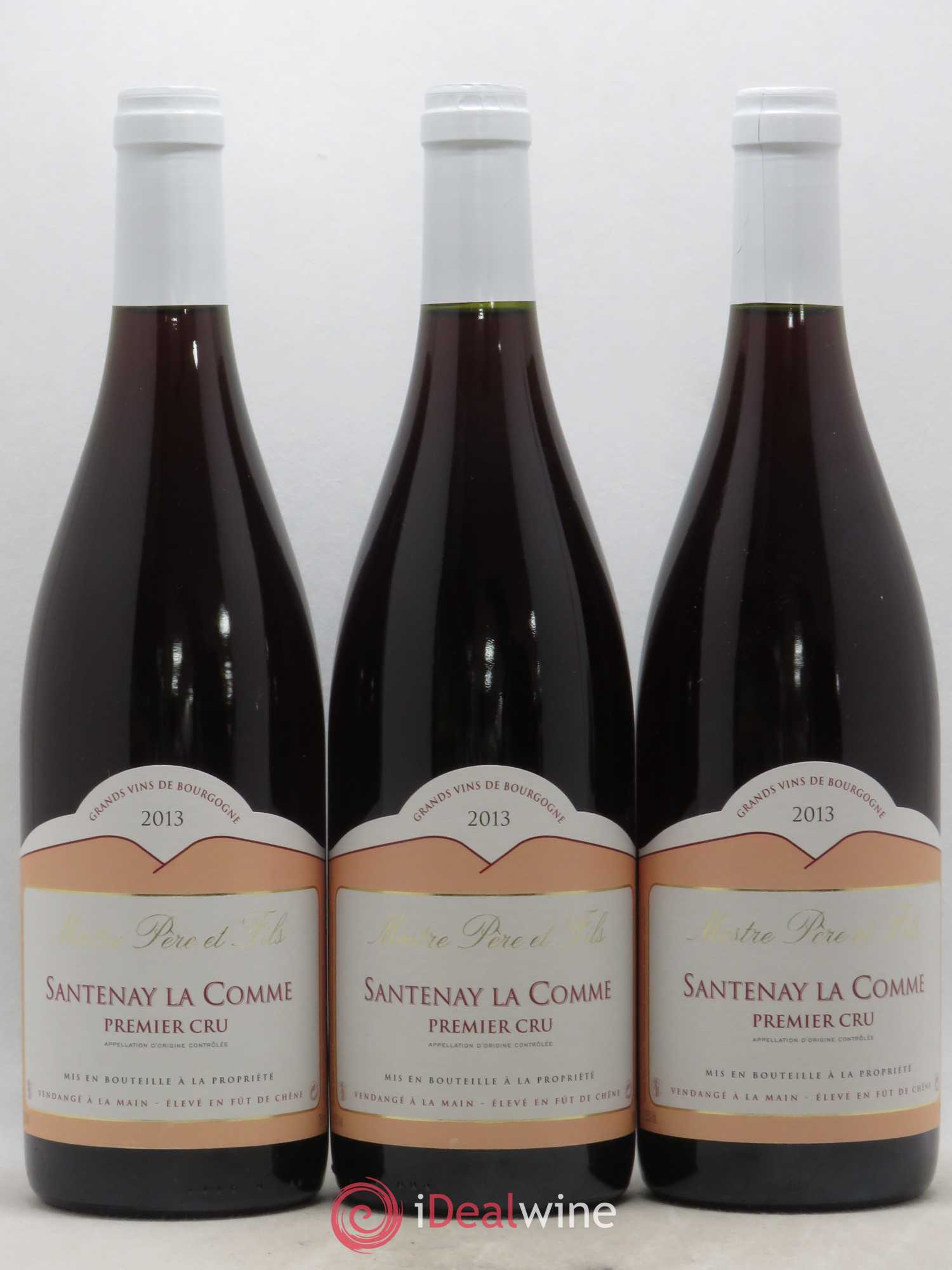 Santenay 1er Cru La Comme Mestre 2013 - Lot de 6 bouteilles - 2