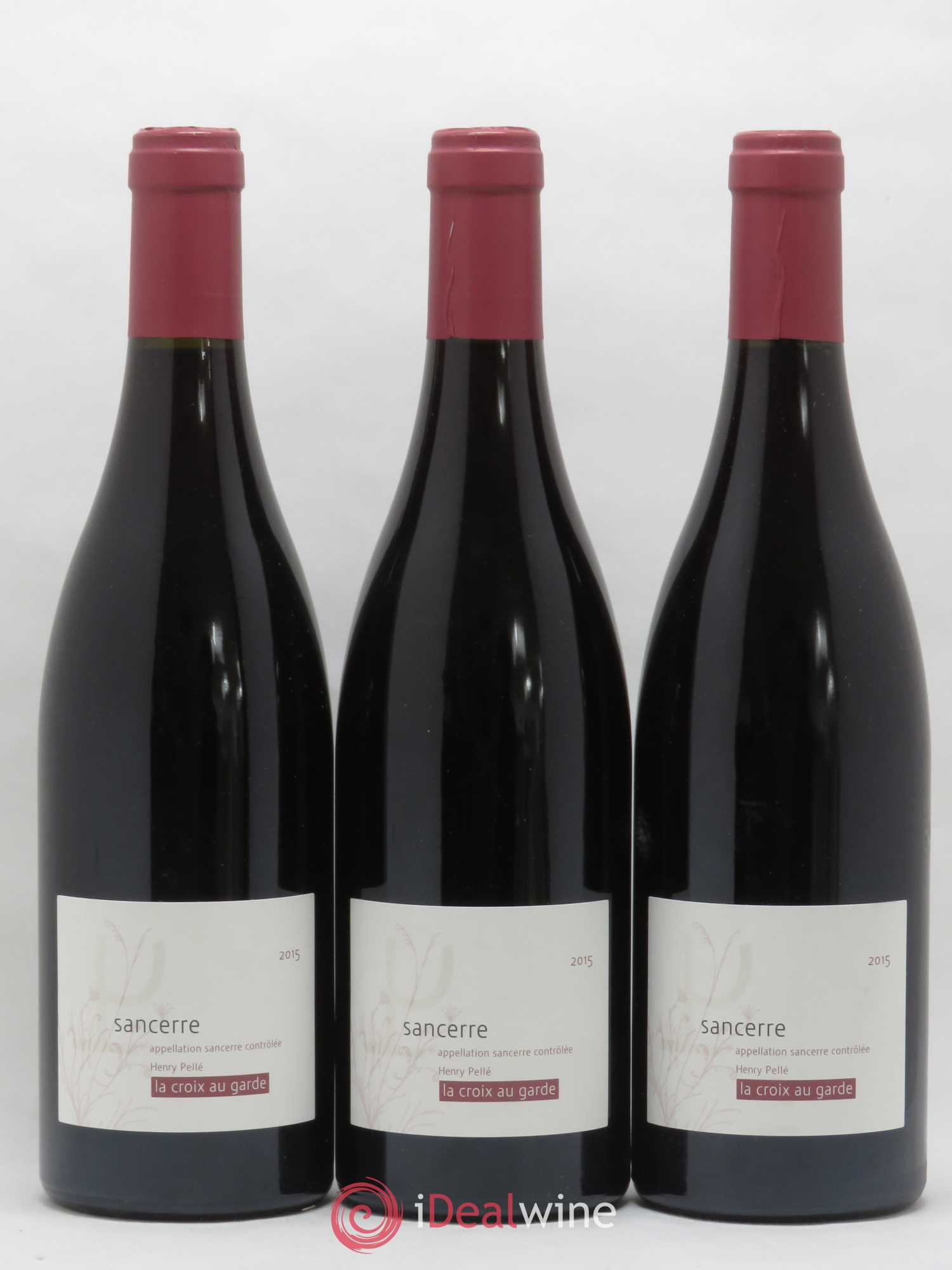 Sancerre Domaine Pelle La Croix Au Garde 2015 - Posten von 3 Flaschen - 0