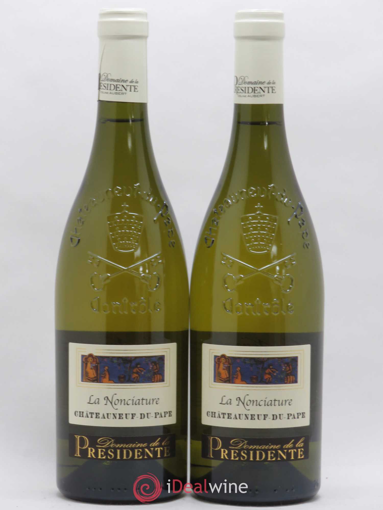 Châteauneuf-du-Pape La Nonciature Domaine de la Présidente 2017 - Posten von 2 Flaschen - 0