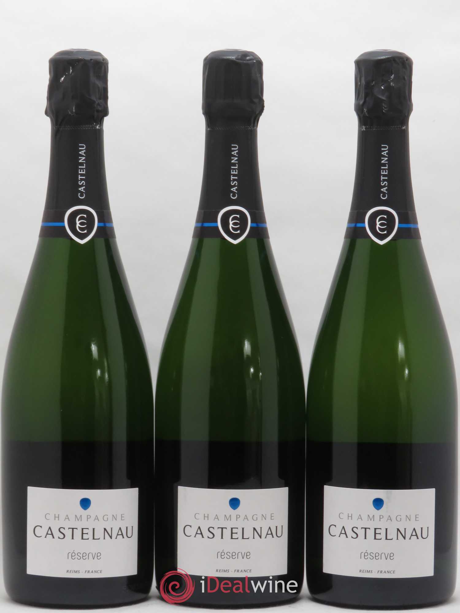 Champagne Castelnau Brut Reserve - Posten von 3 Flaschen - 0