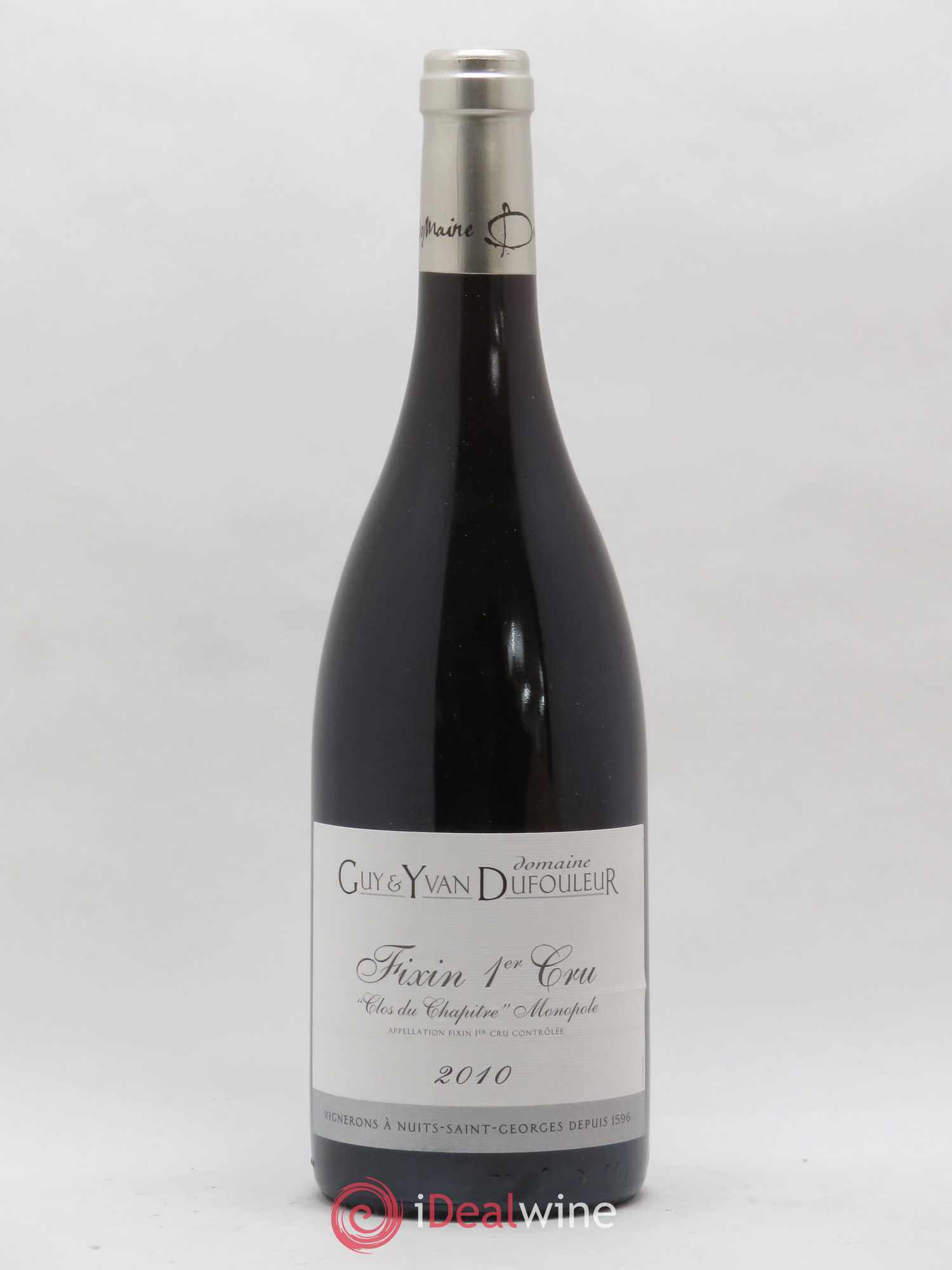 Fixin 1er Cru Clos Du Chapitre Dufouleur 2010 - Posten von 1 Flasche - 0