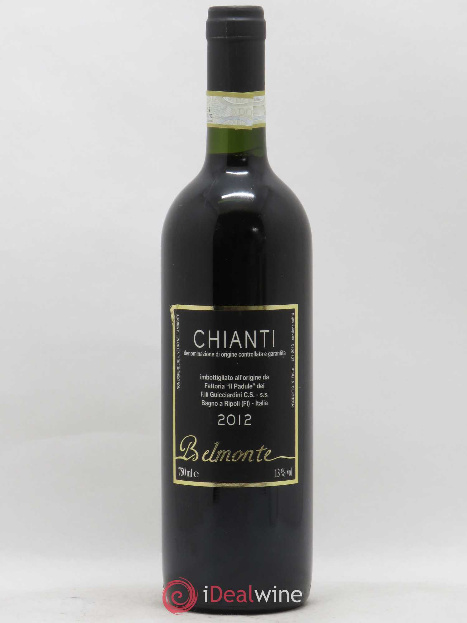Chianti DOCG Belmonte (sans prix de réserve) 2012 - Posten von 1 Flasche - 1