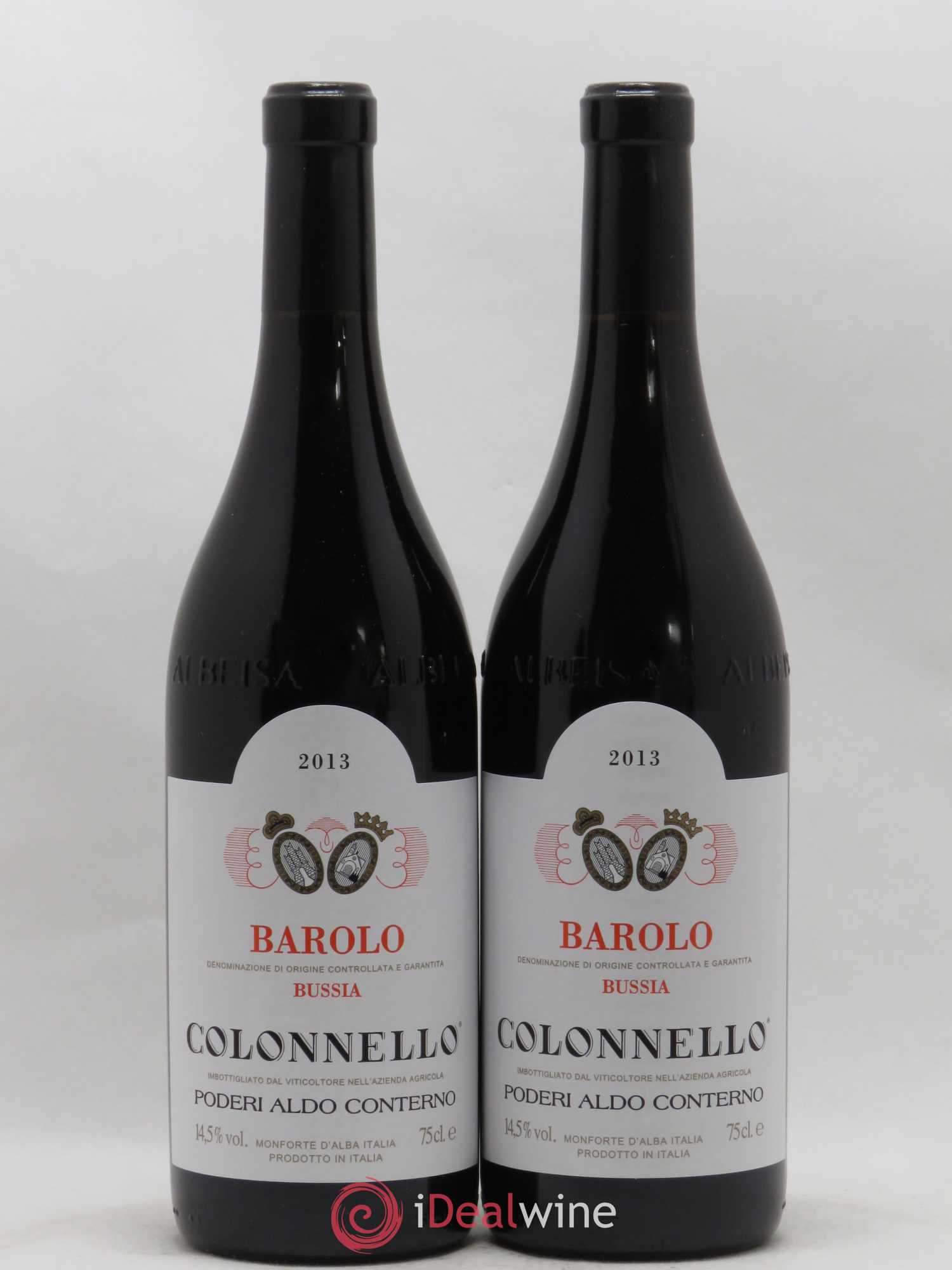 Barolo DOCG Bussia Colonnello Aldo Conterno 2013 - Lot de 2 bouteilles - 0