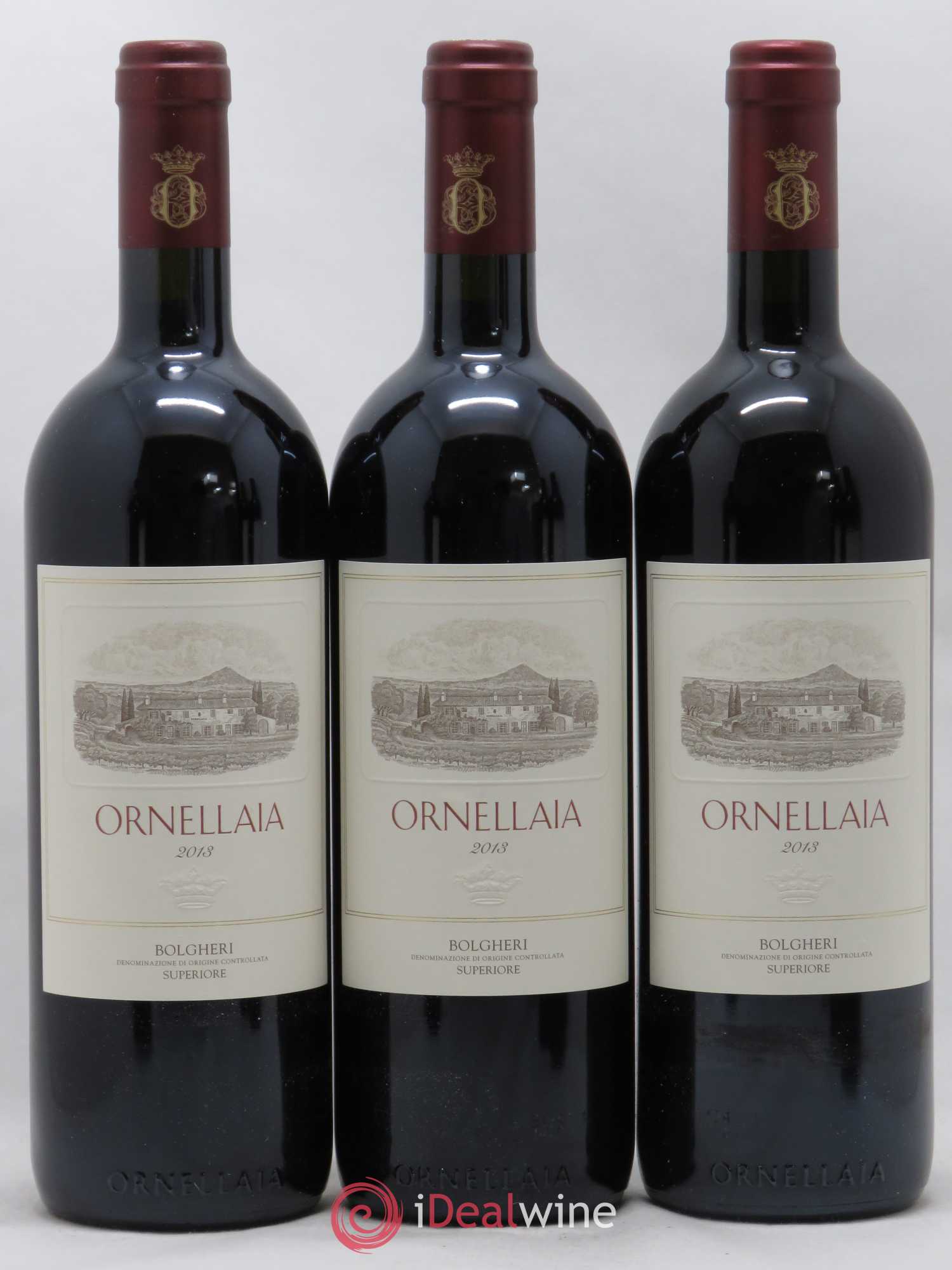 Bolgheri DOC Superiore Ornellaia Tenuta Dell'Ornellaia - Frescobaldi L'Eleganza 2013 - Lot de 6 bouteilles - 3