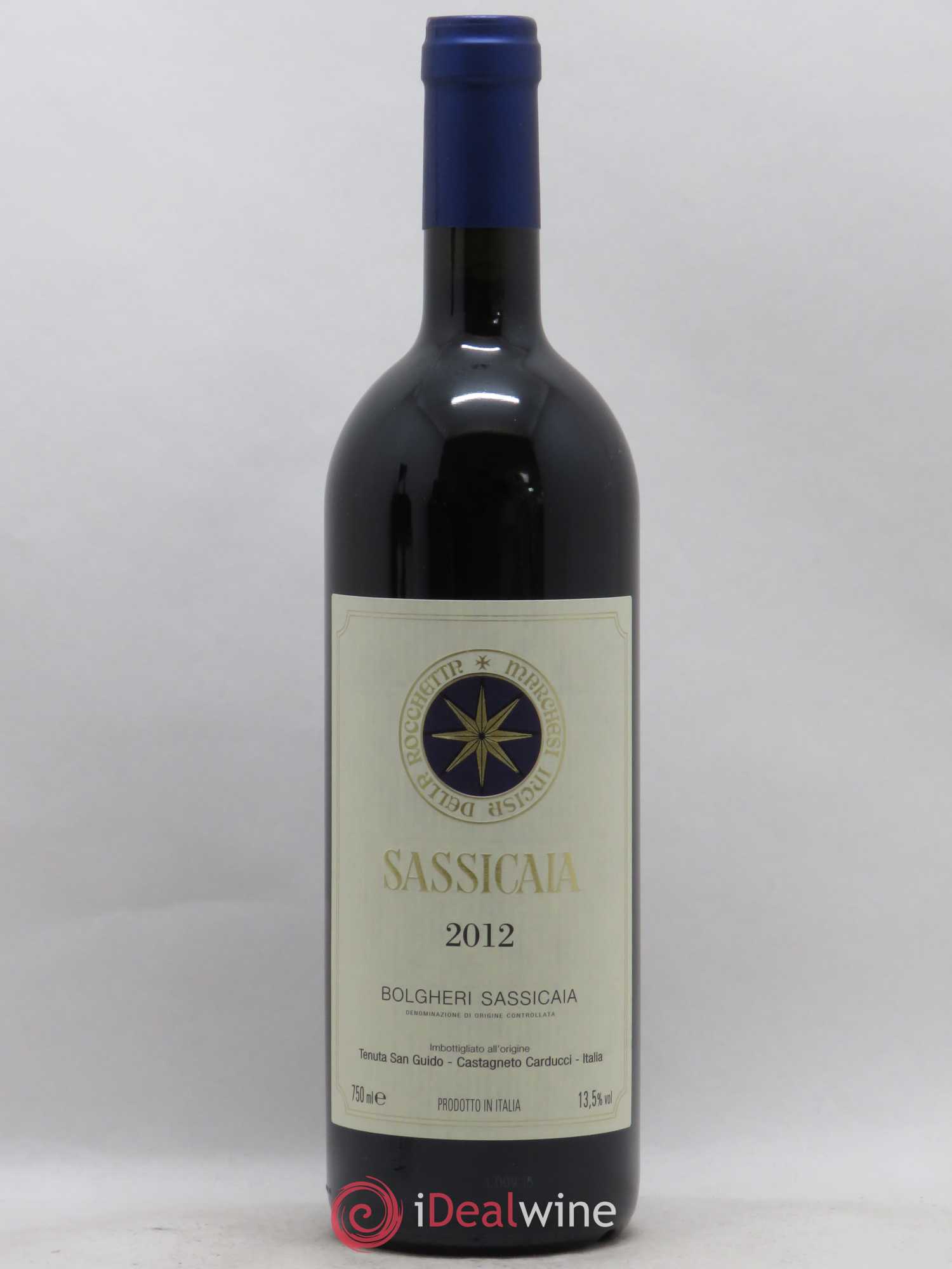 Bolgheri DOC Sassicaia Tenuta San Guido 2012 - Lot de 1 bouteille - 0