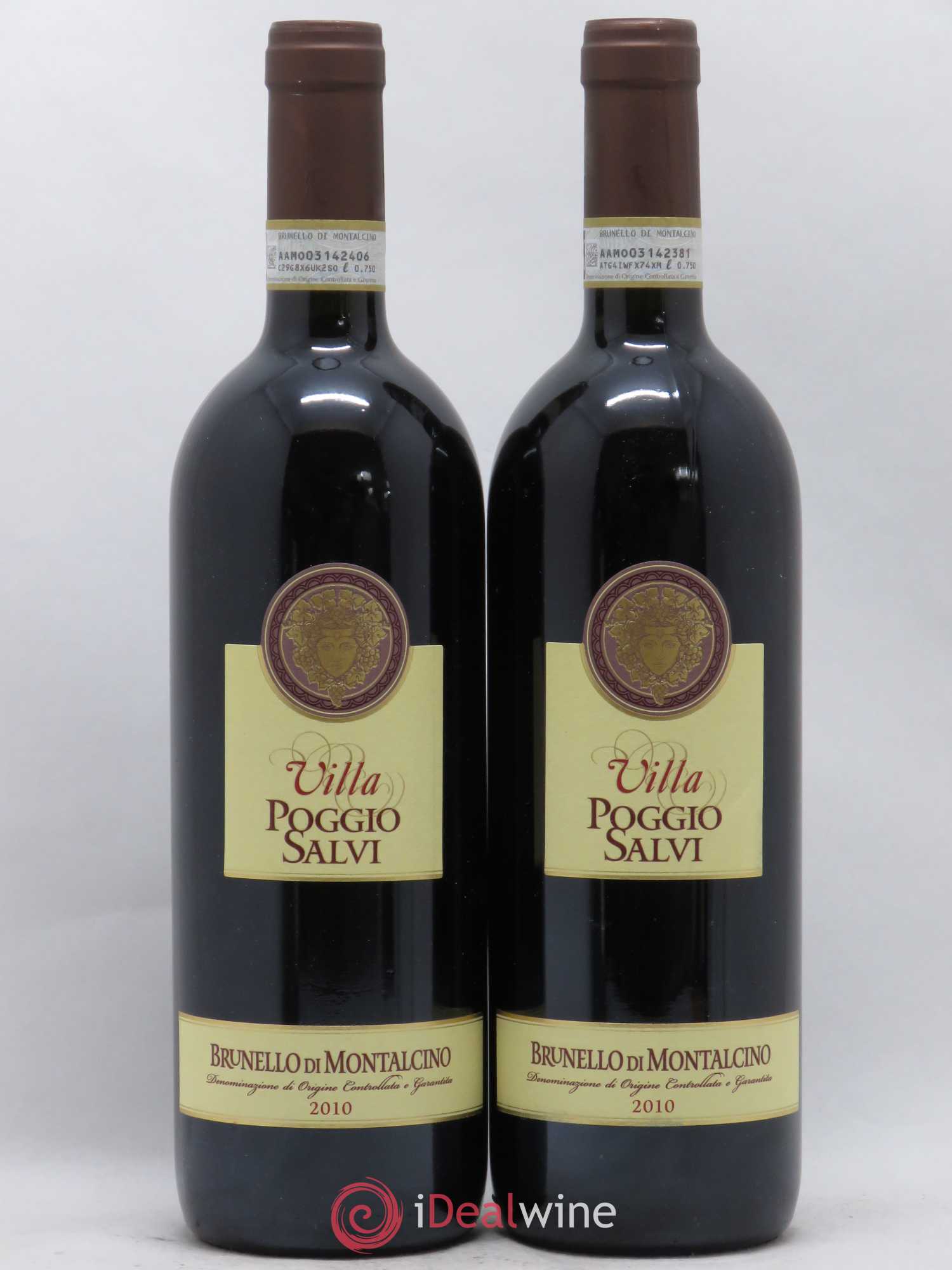 Brunello di Montalcino DOCG Villa Poggio Salvi 2010 - Posten von 2 Flaschen - 0